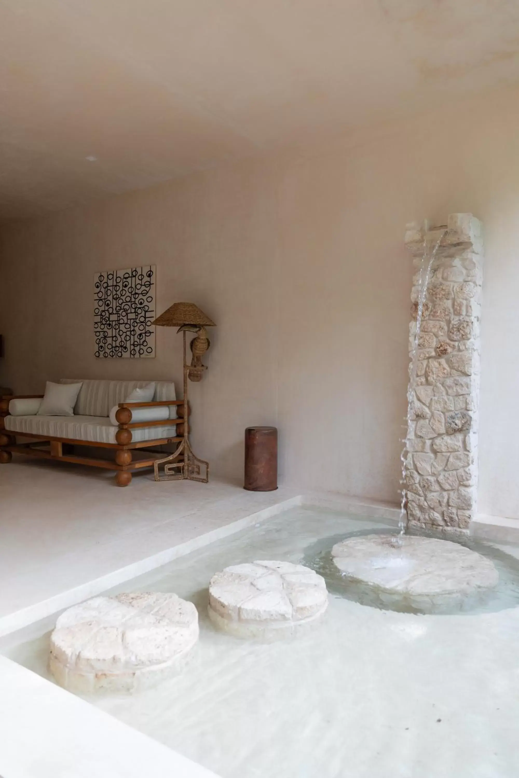 Bedroom, Seating Area in La Valise Tulum