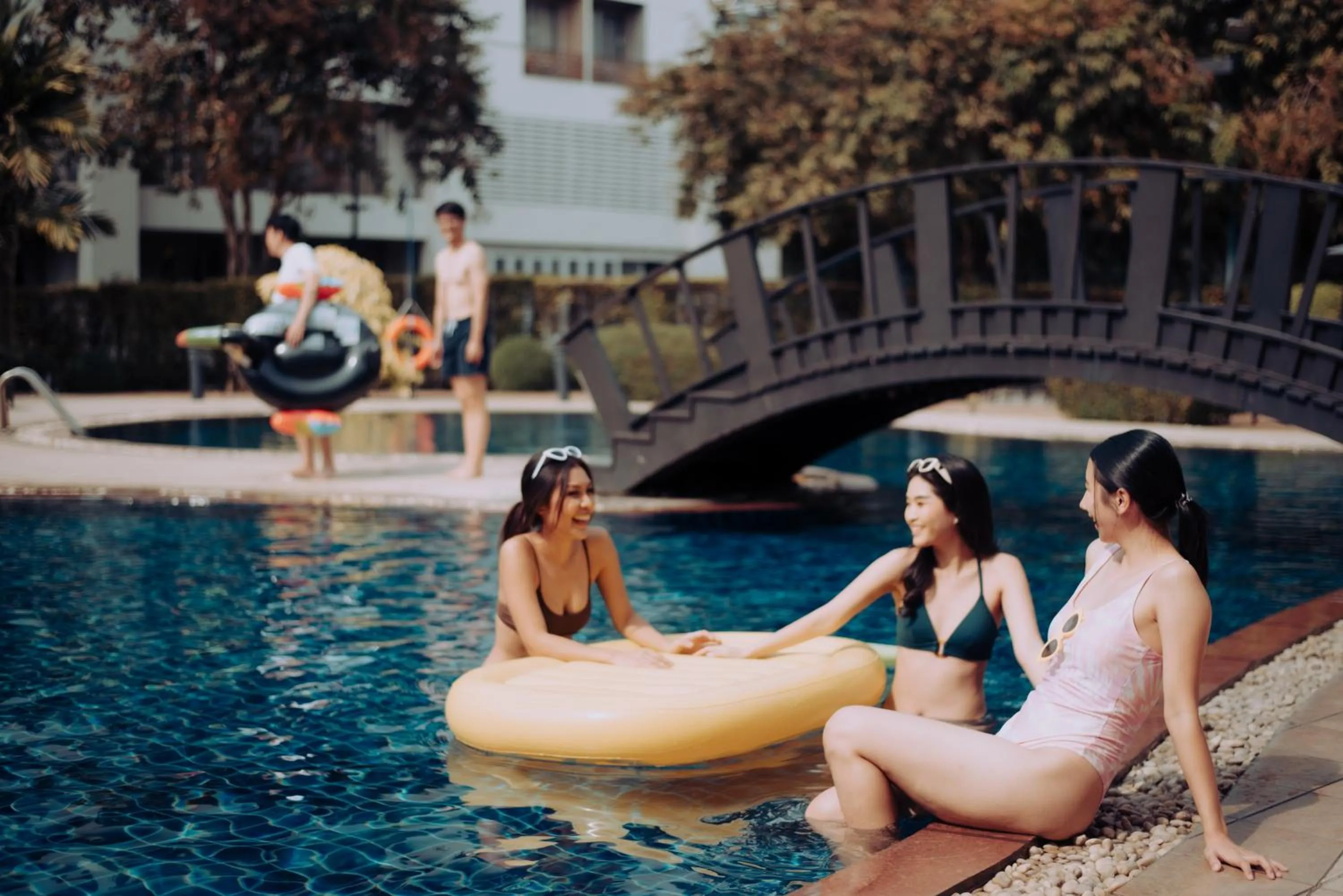 Swimming pool in SC Park Hotel