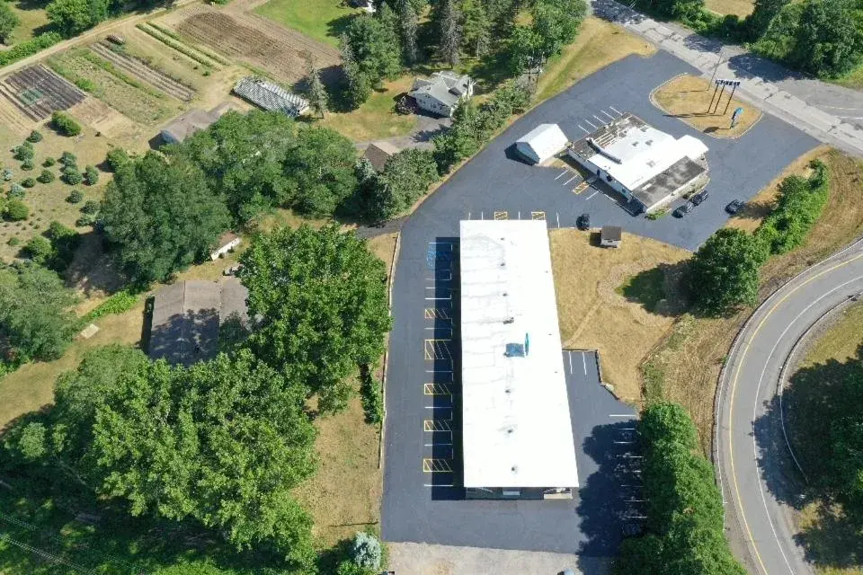 Bird's eye view, Bird's-eye View in Motel 6-Schenectady, NY