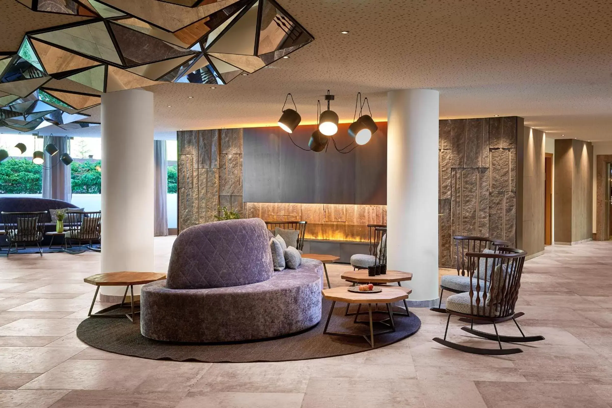 Lobby or reception, Lounge/Bar in Krumers Alpin – Your Mountain Oasis