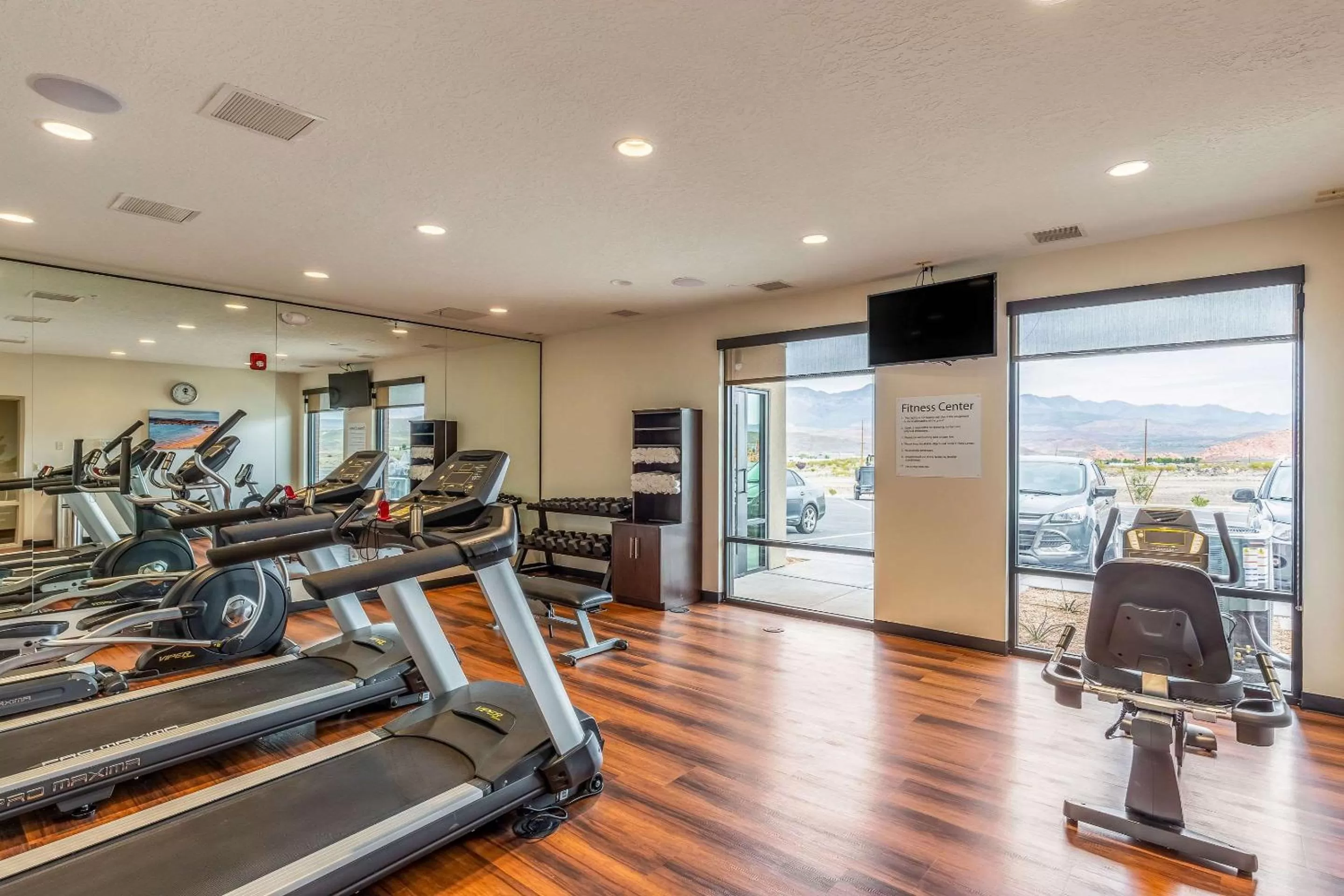 Fitness centre/facilities in Sleep Inn & Suites Hurricane Zion Park Area