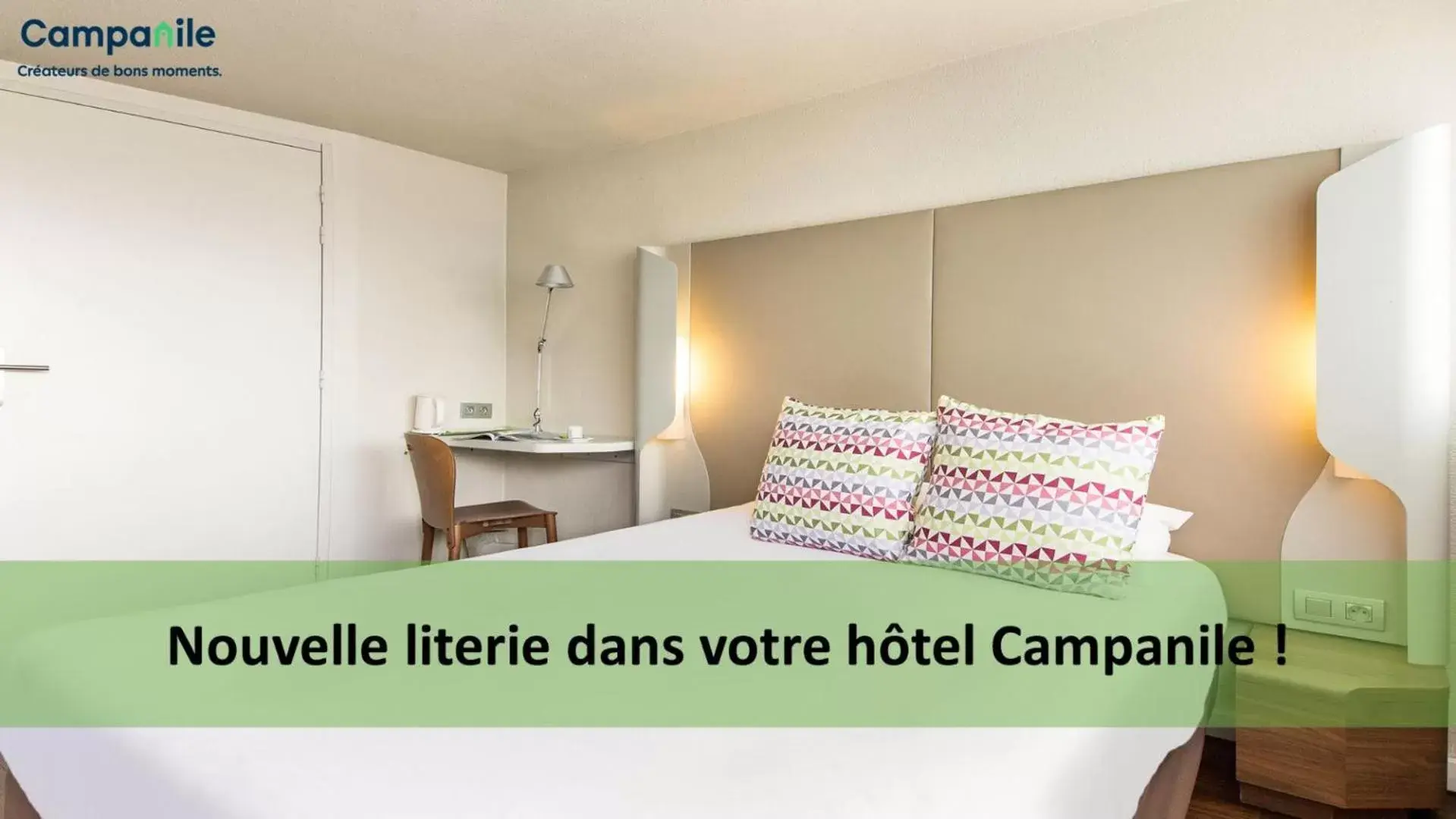 Bed in Campanile Orléans Ouest ~ La Chapelle-St-Mesmin