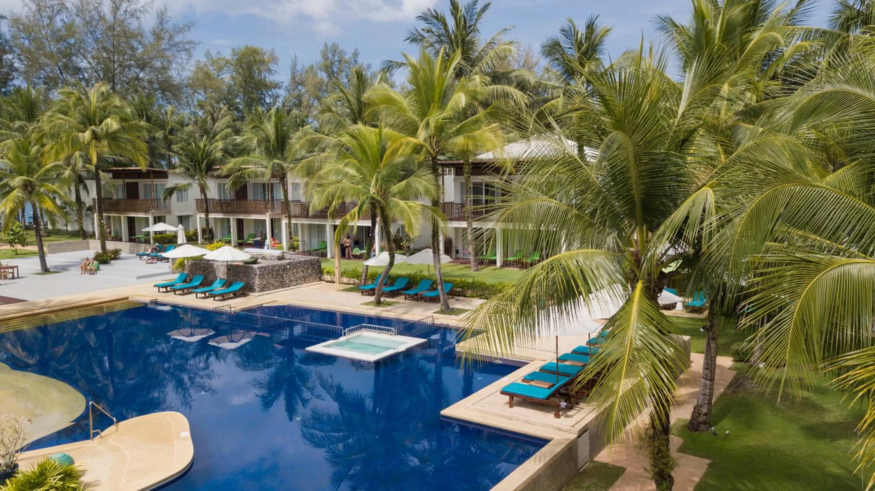 Pool view in The Briza Beach Resort, Khao Lak SHA Extra Plus