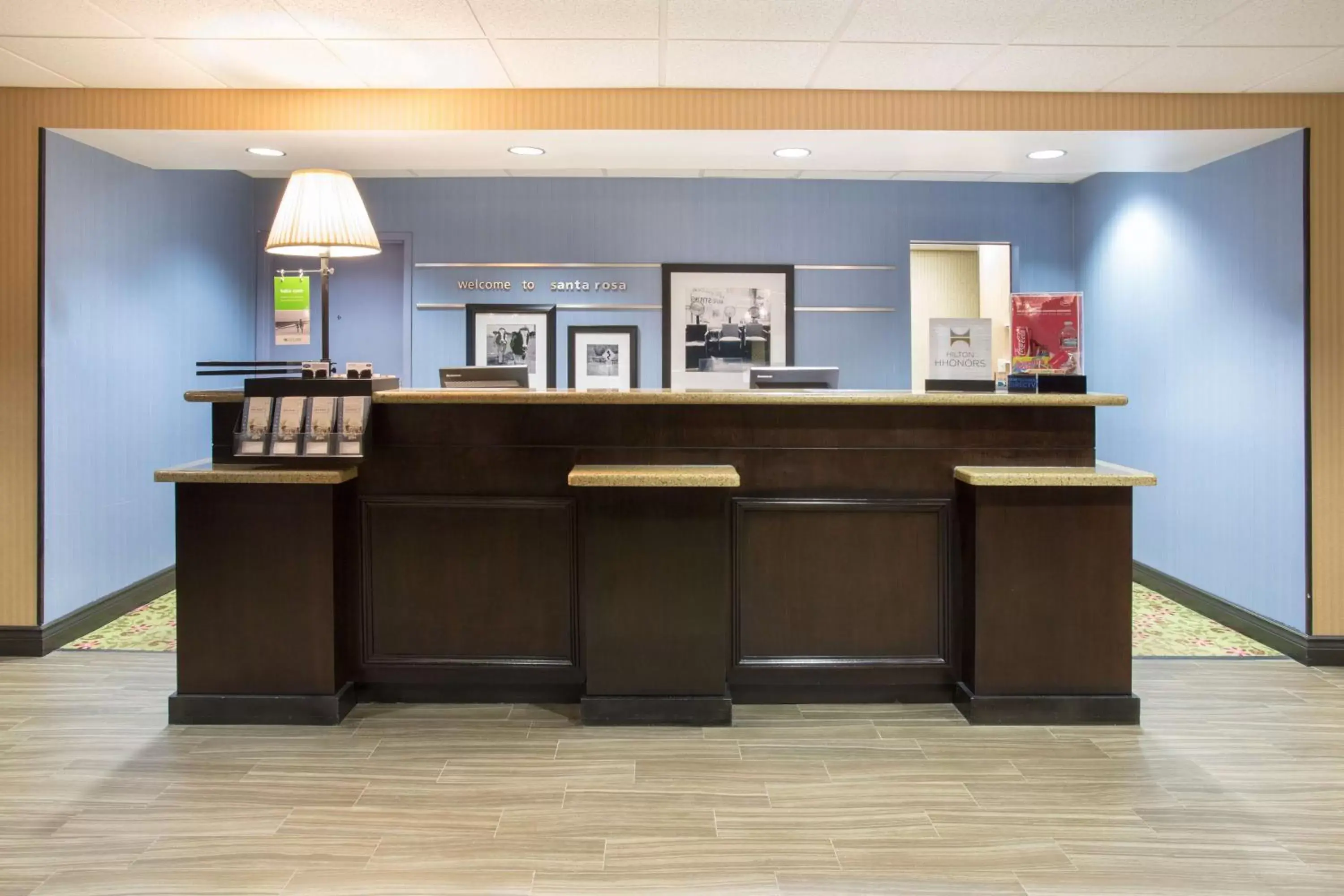 Lobby or reception in Hampton Inn Santa Rosa Lobby or reception in Hampton Inn Santa Rosa