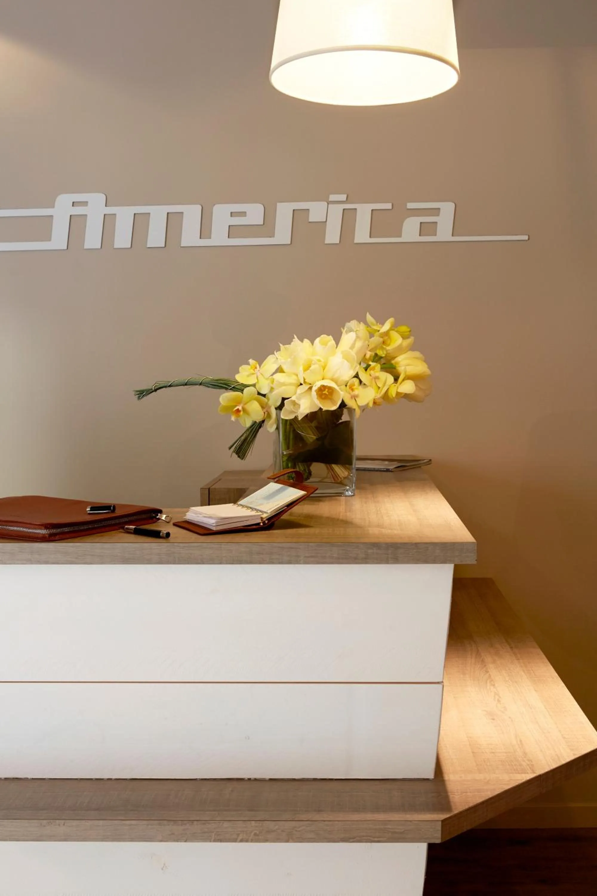 Lobby or reception in Hotel America