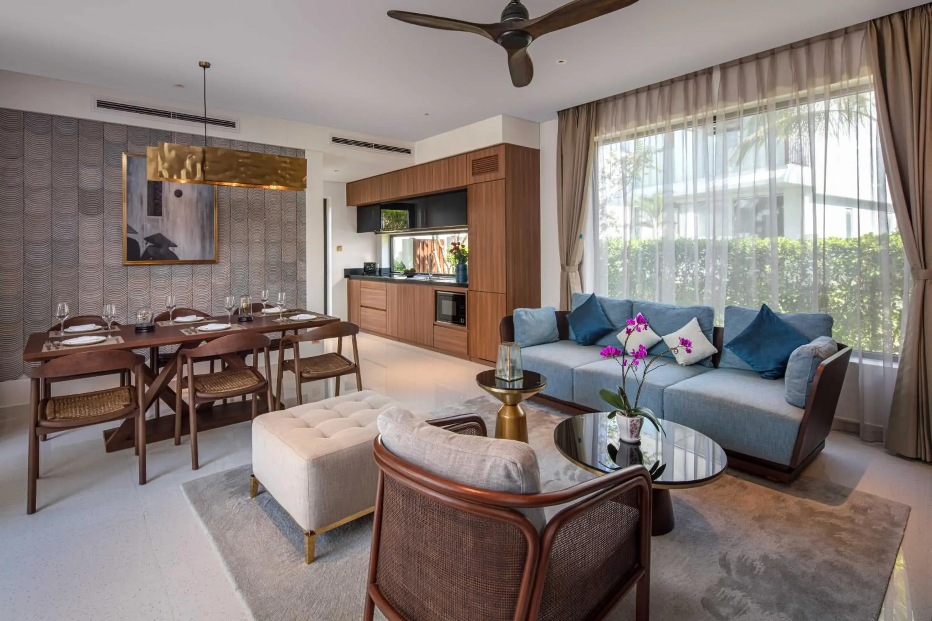 Living room, Seating Area in Wyndham Hoi An Royal Beachfront Resort