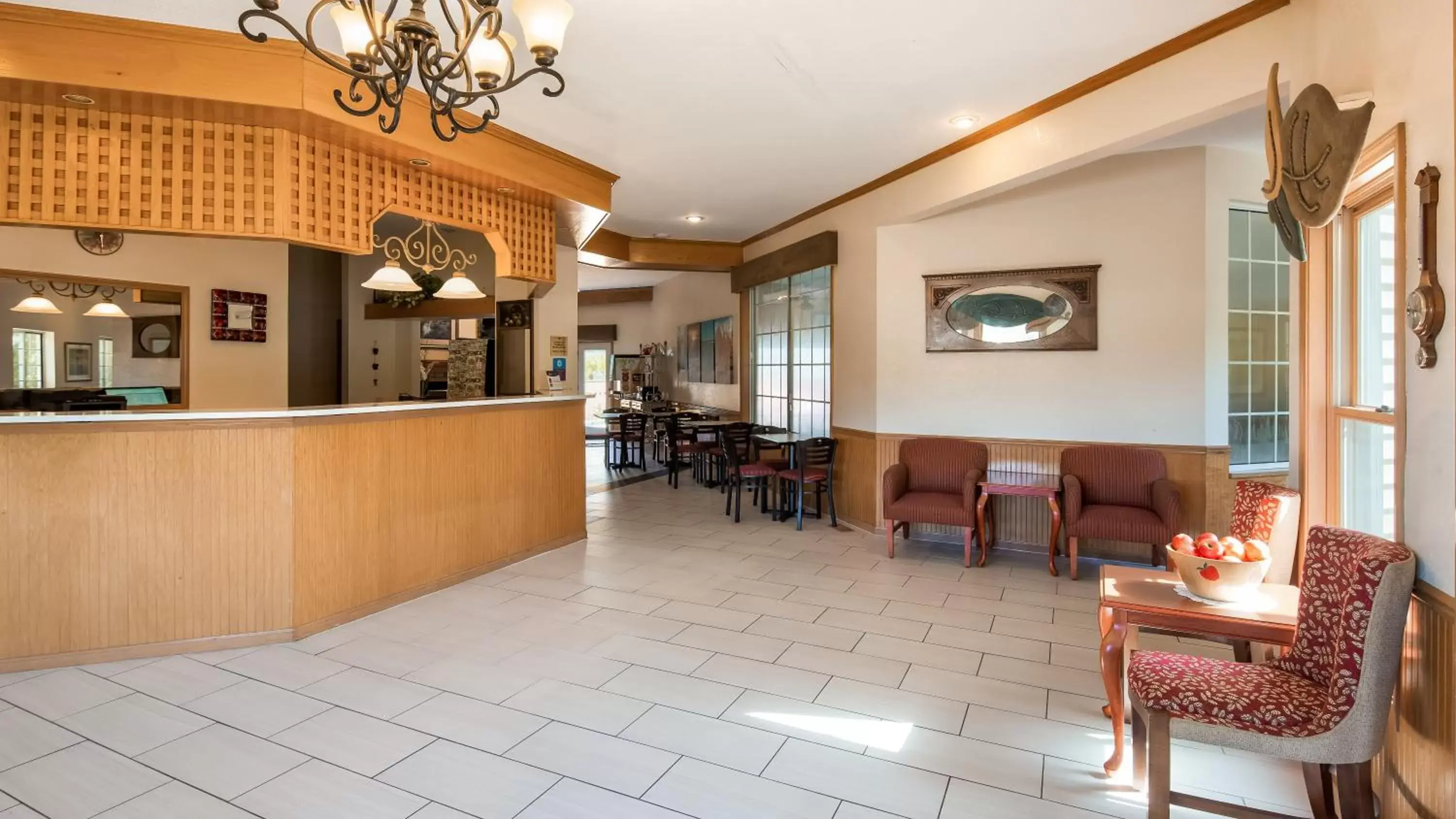 Lobby or reception in Apple Tree Inn; SureStay Collection by Best Western Lobby or reception in Apple Tree Inn; SureStay Collection by Best Western