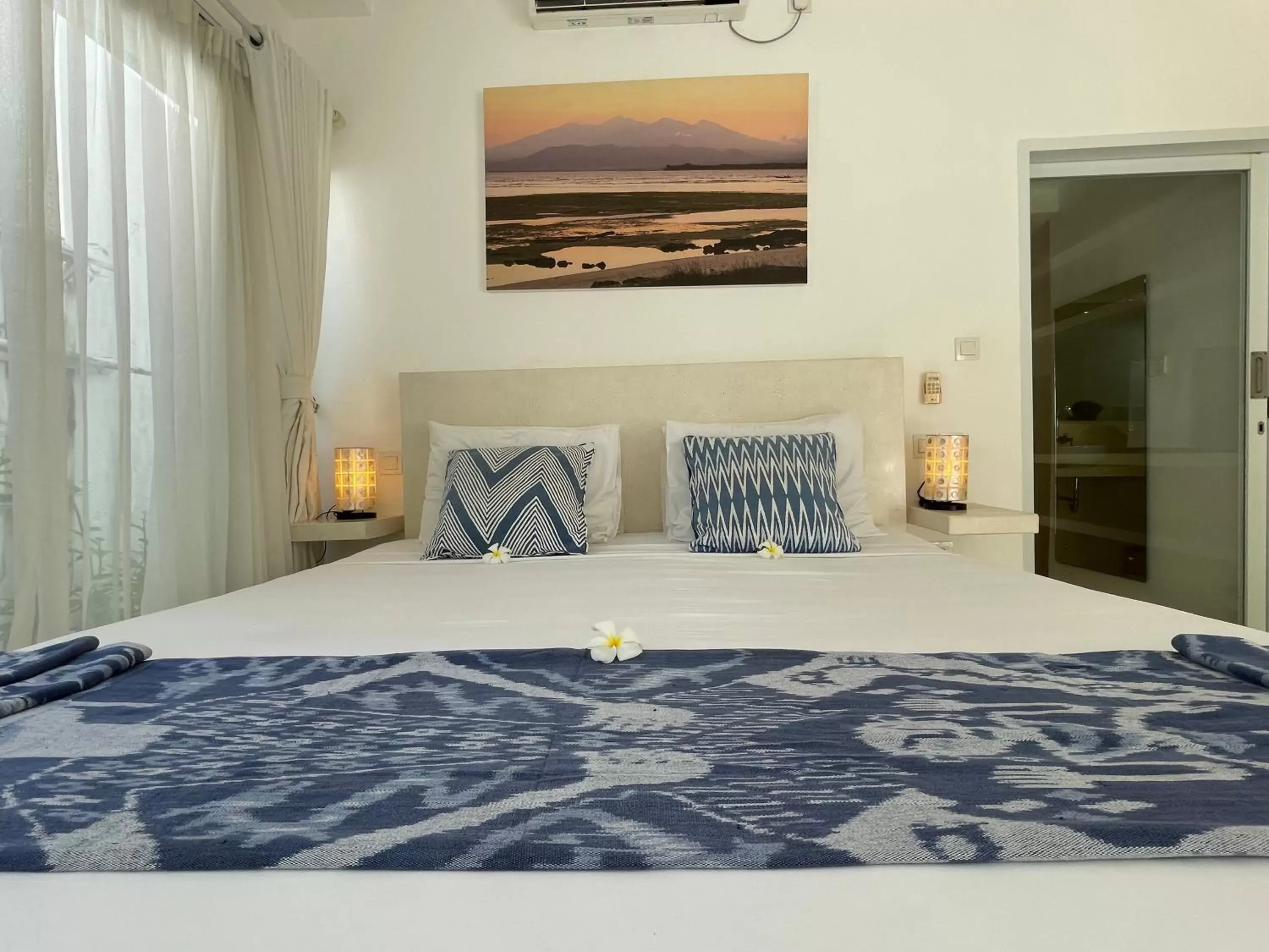 Bed in Seri Resort Gili Meno - Adults Only