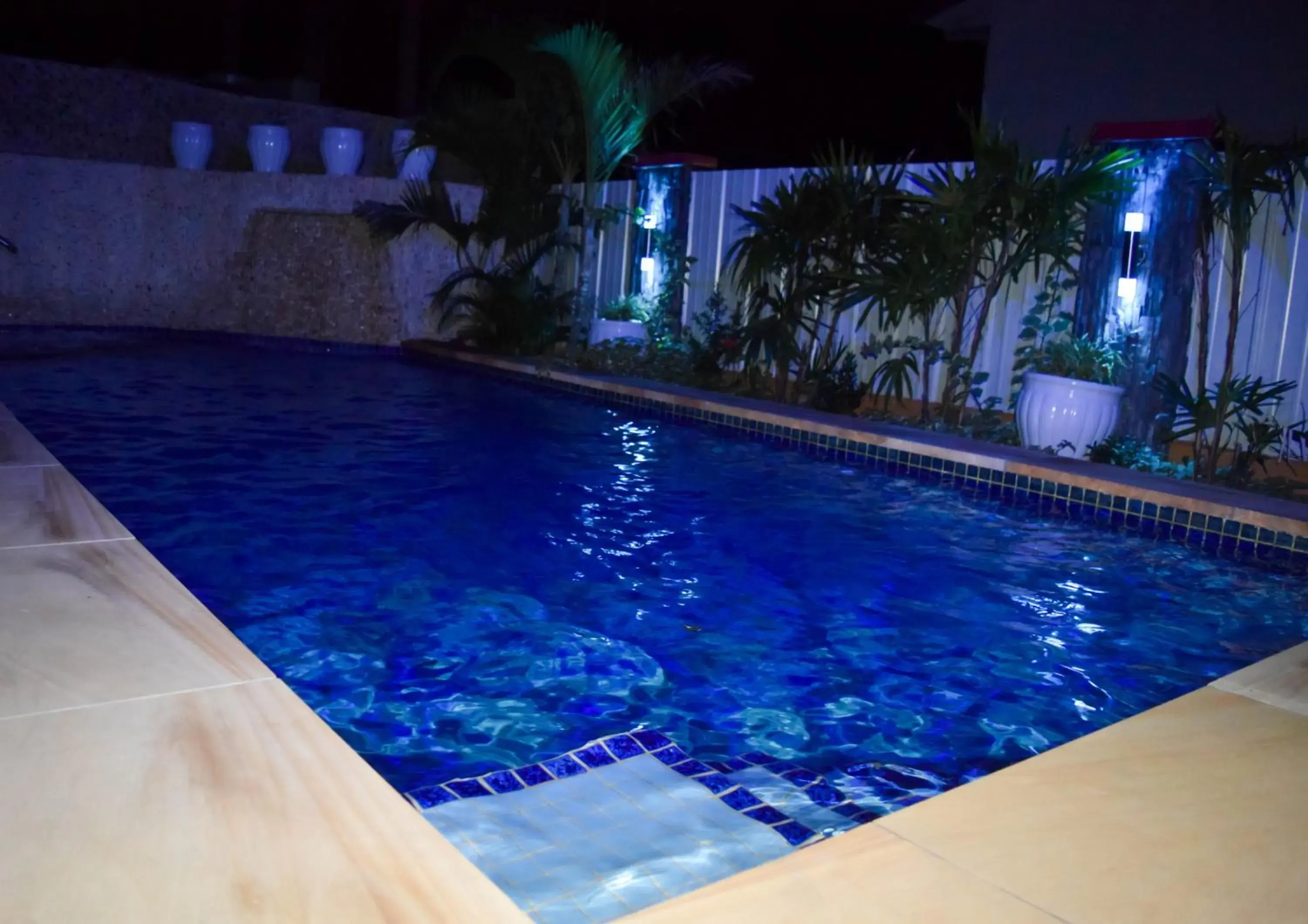 Night, Swimming Pool in Al - Minhaj Service Apartments