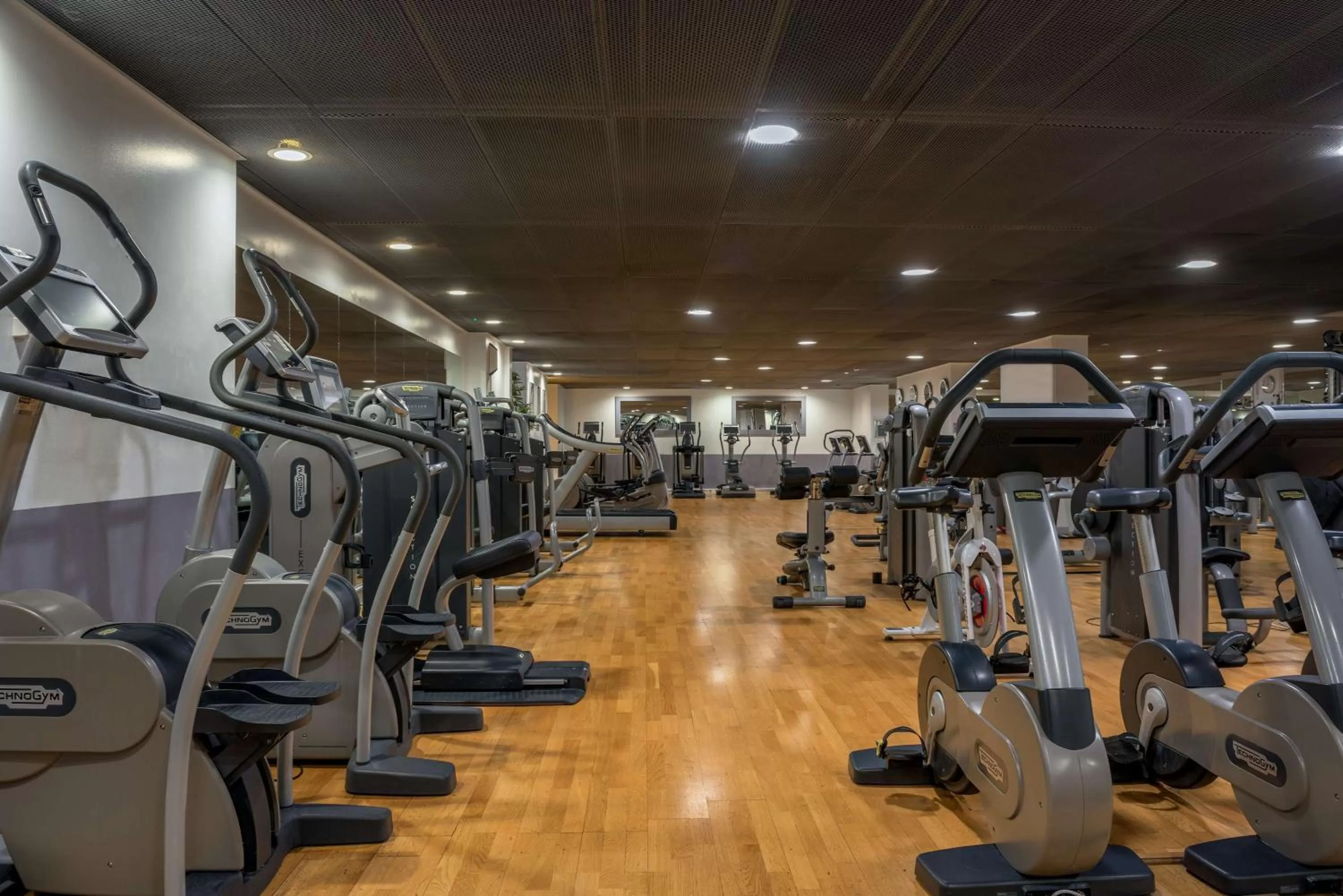 Fitness centre/facilities in Hilton Geneva Hotel and Conference Centre