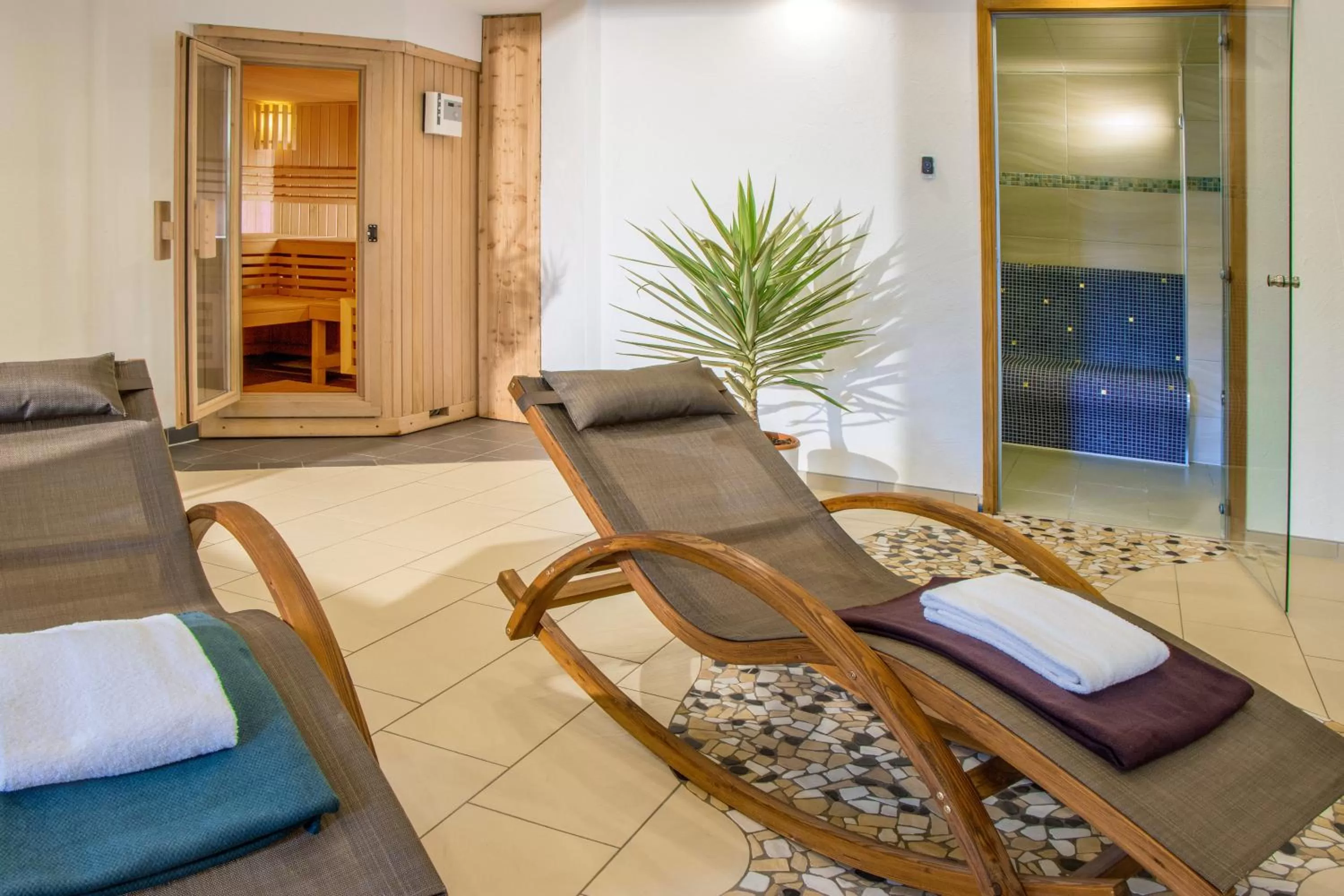 Sauna in Appartement-Hotel-Allgayer