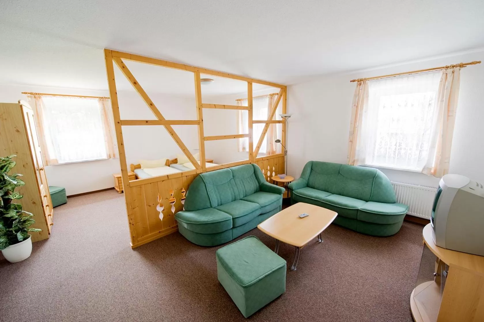 Living room in Sportpark Rabenberg