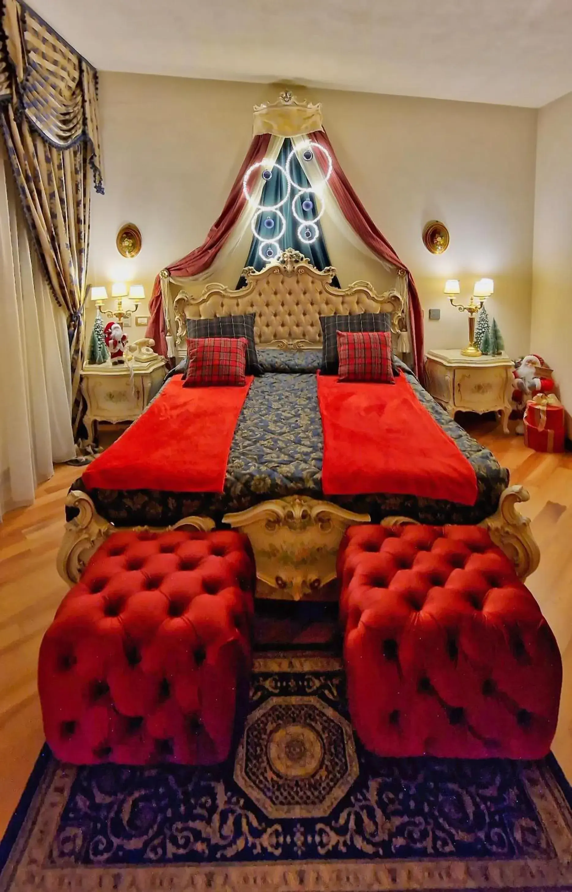 Bed in Hotel Continentale