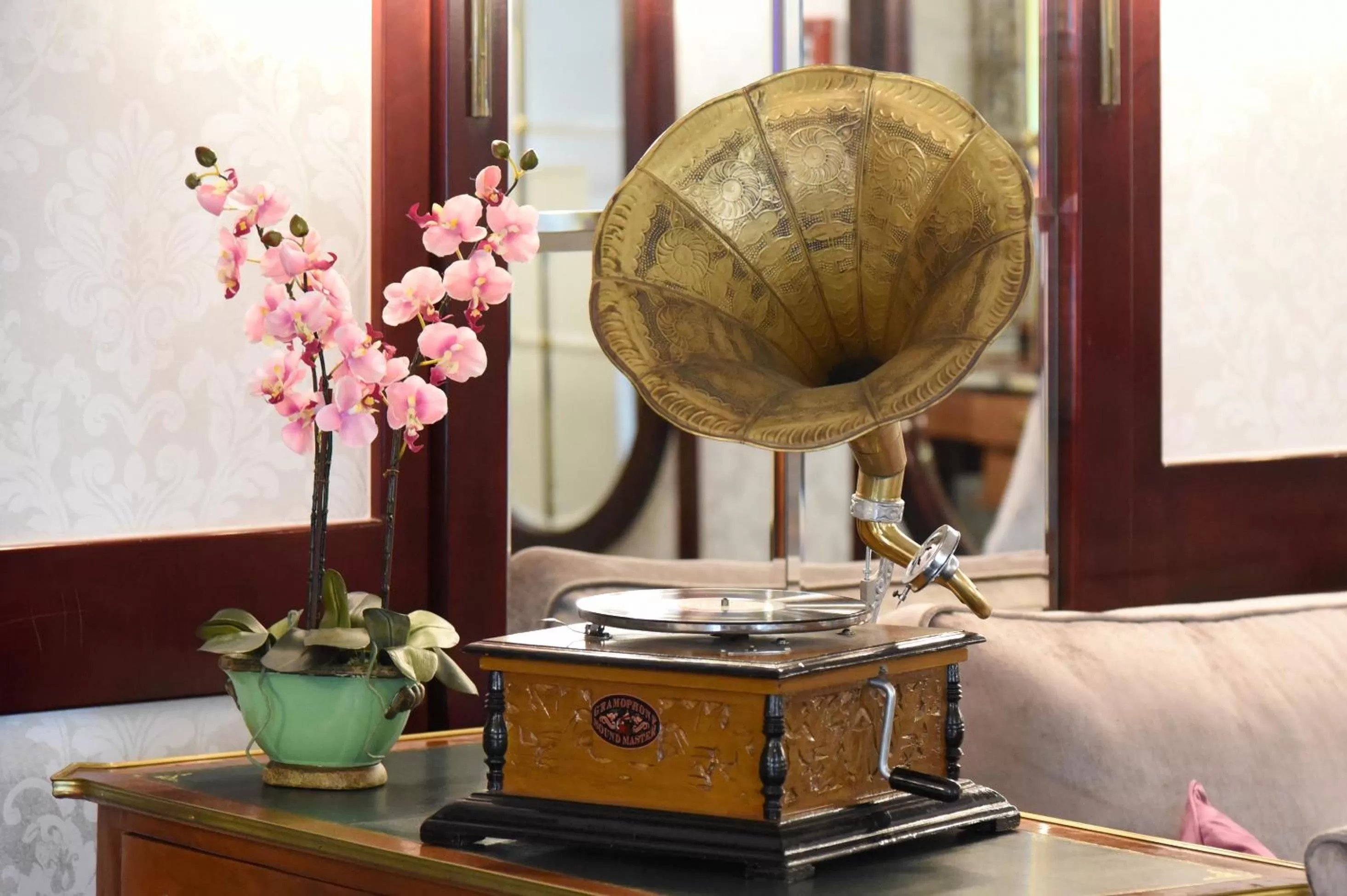 Decorative detail in Hotel Am Schubertring