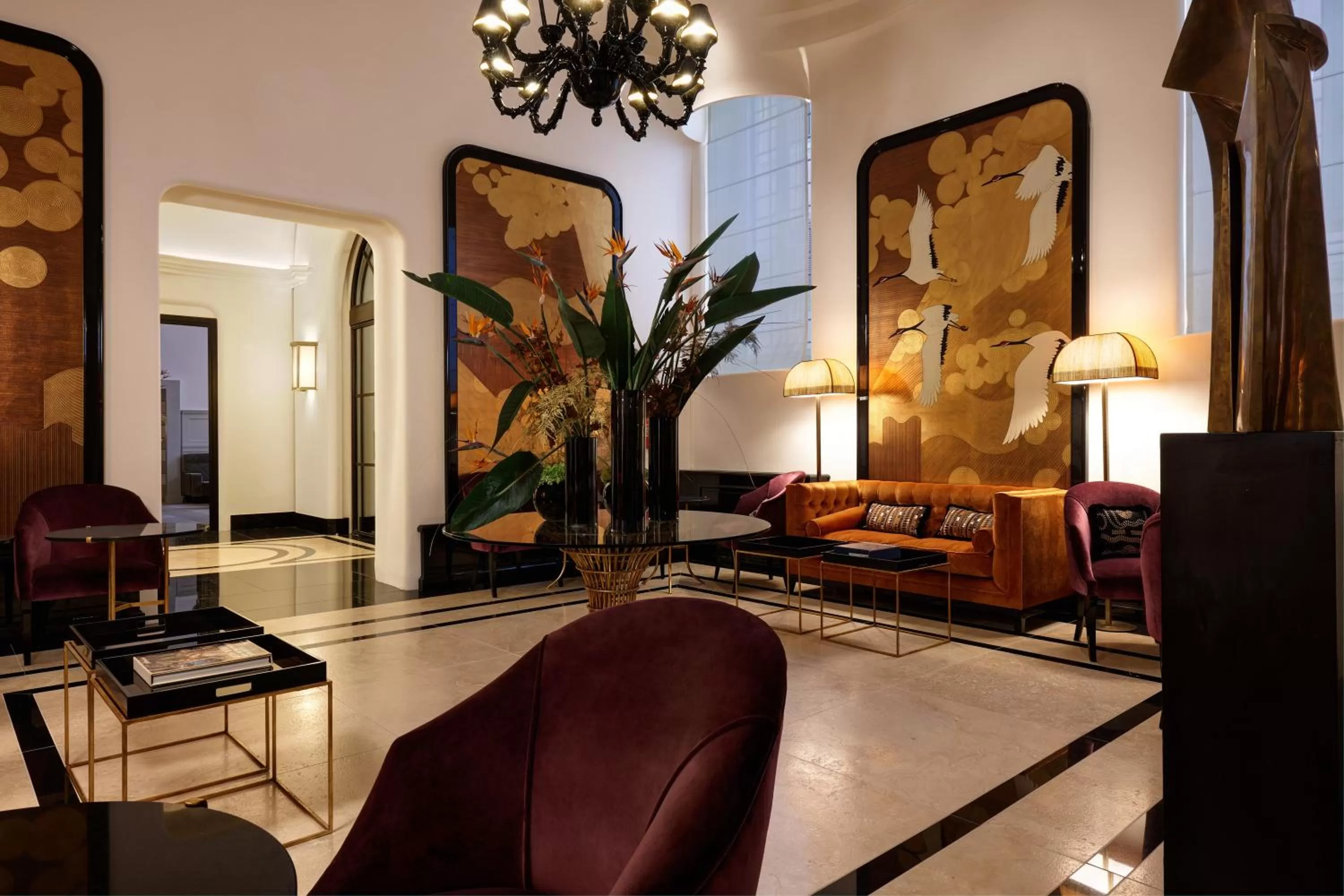 Lobby or reception in Palazzo Ripetta