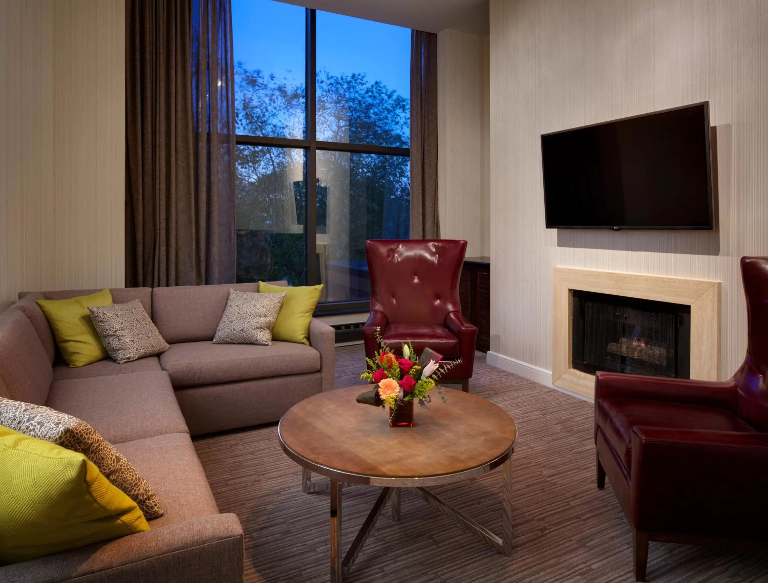 Living room in Hyatt Regency Princeton