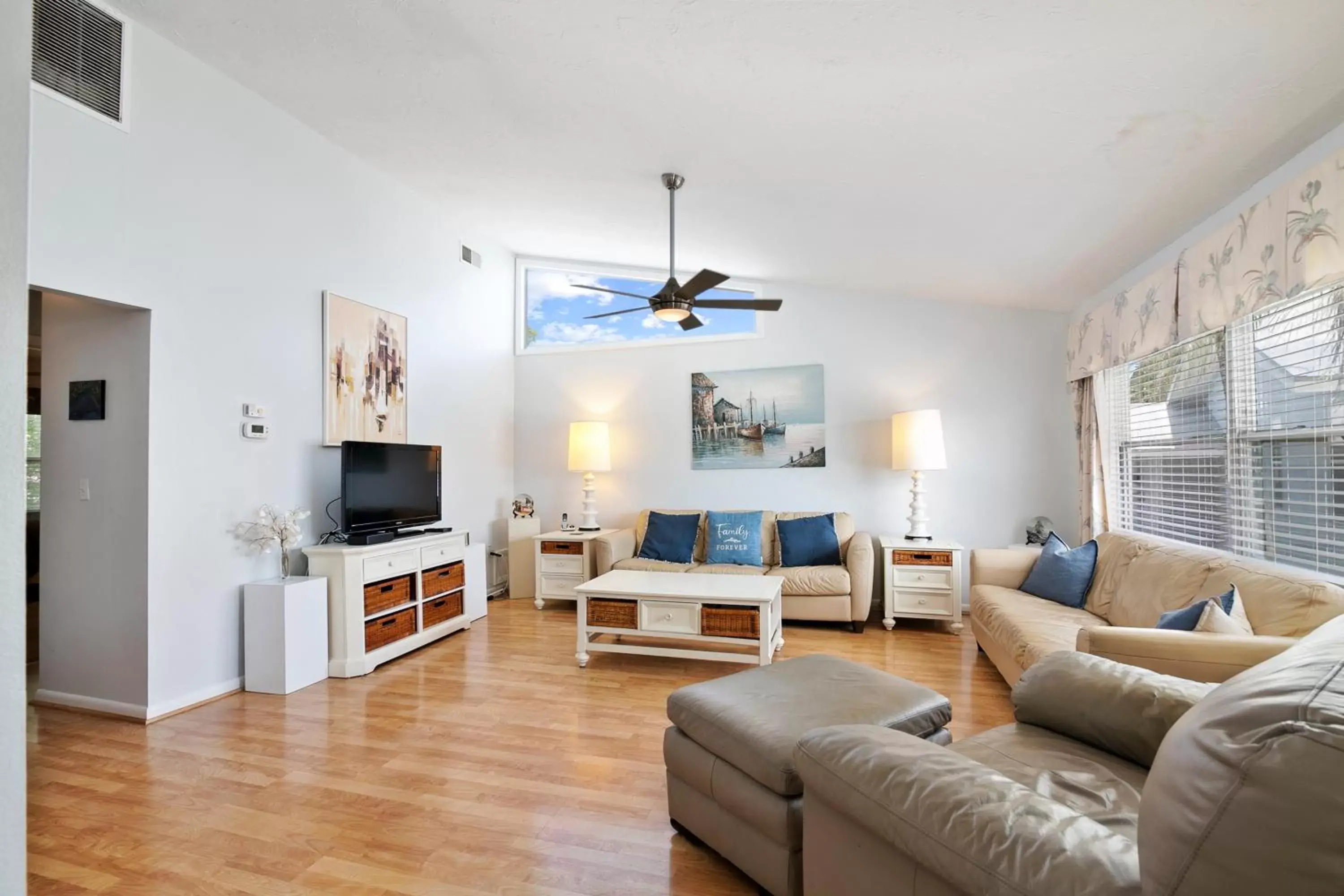 Seating Area in The Ringling Beach House