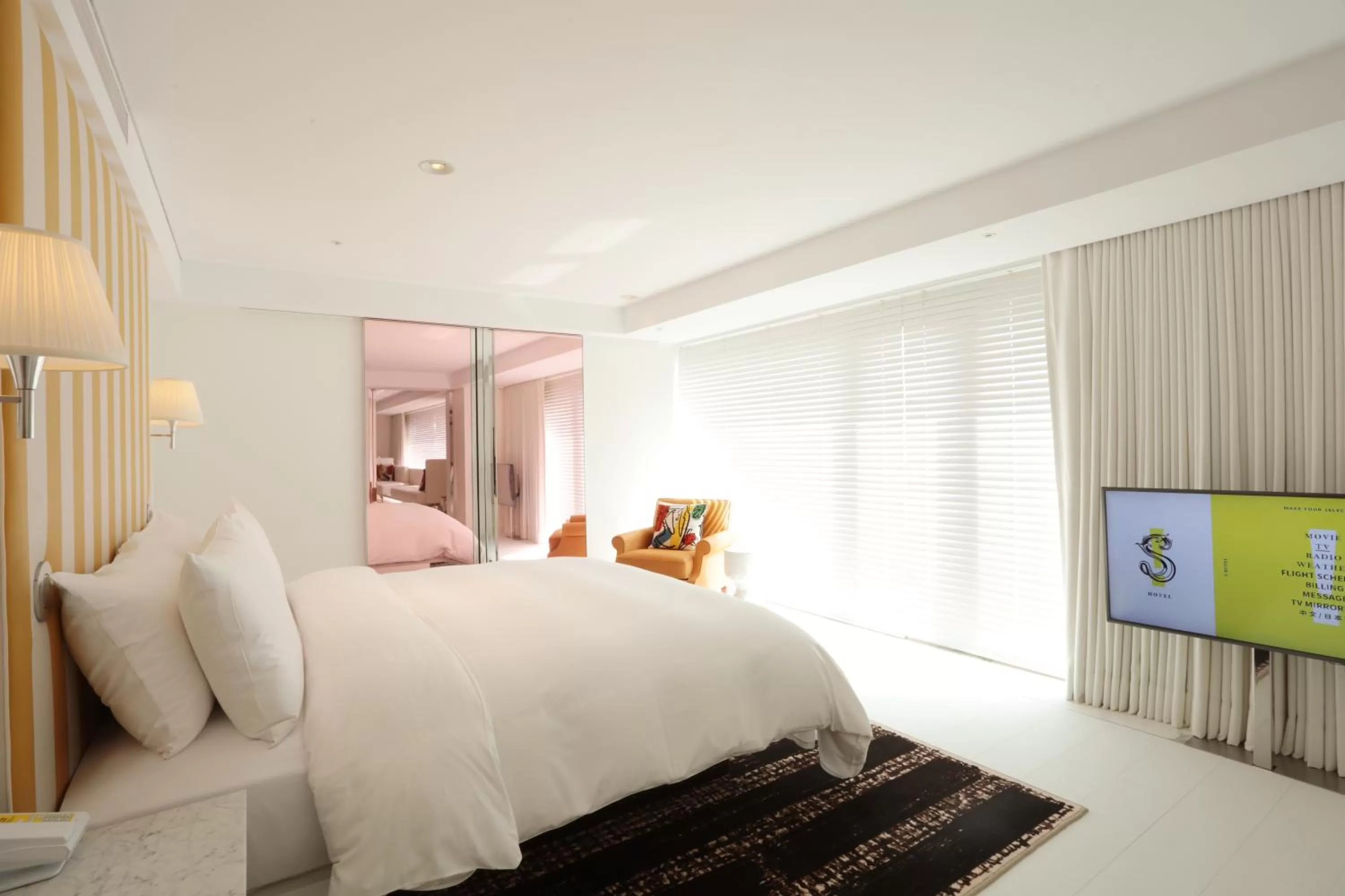 bunk bed, Bed in S Hotel | Designed by Philippe Starck