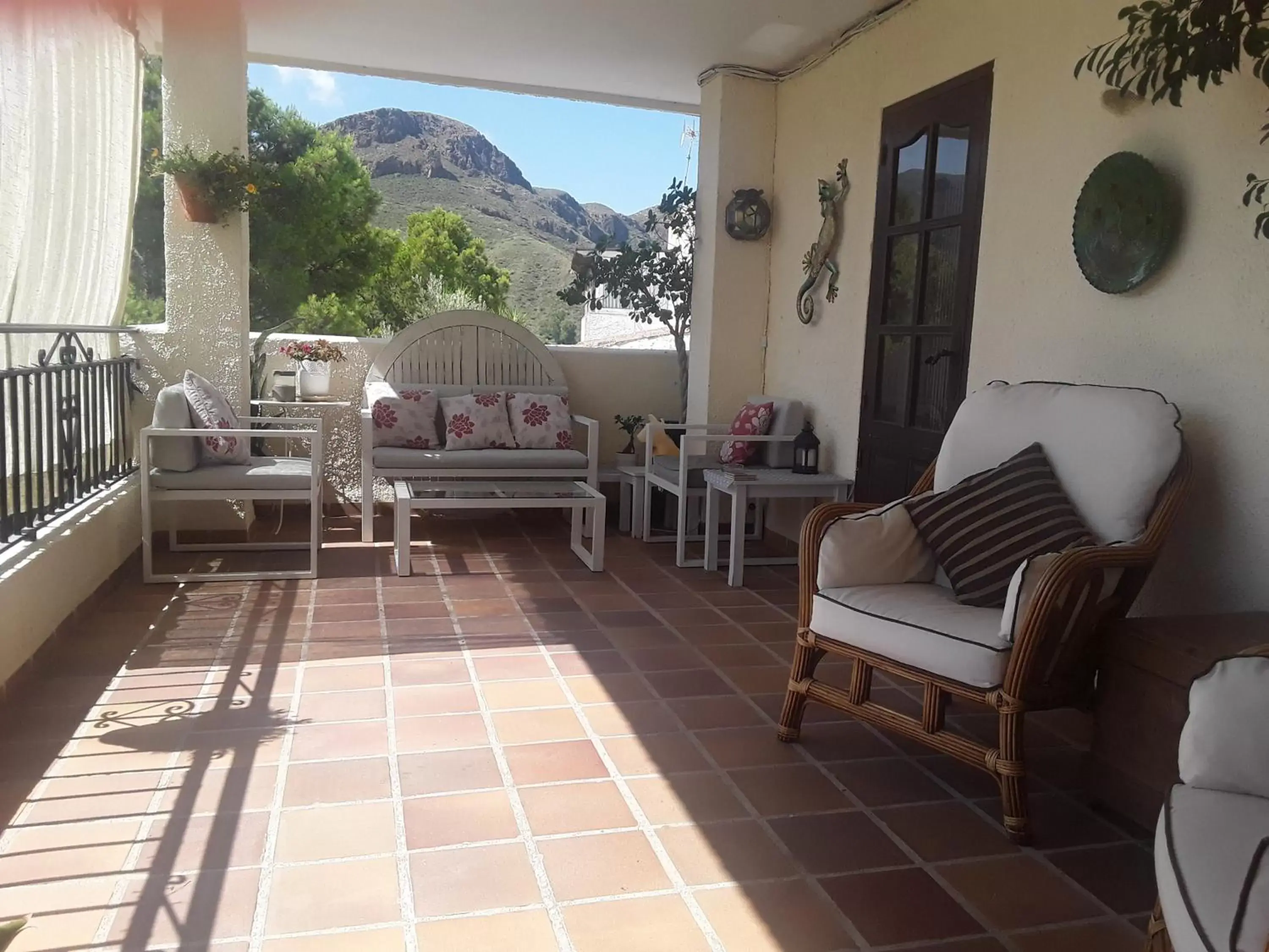 Balcony/Terrace, Seating Area in Casa Rural B&B Casamedico