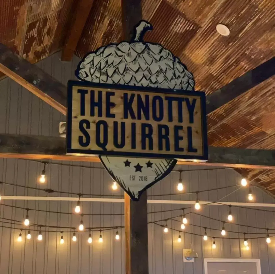 Property logo or sign in Knotty Squirrel Cabins