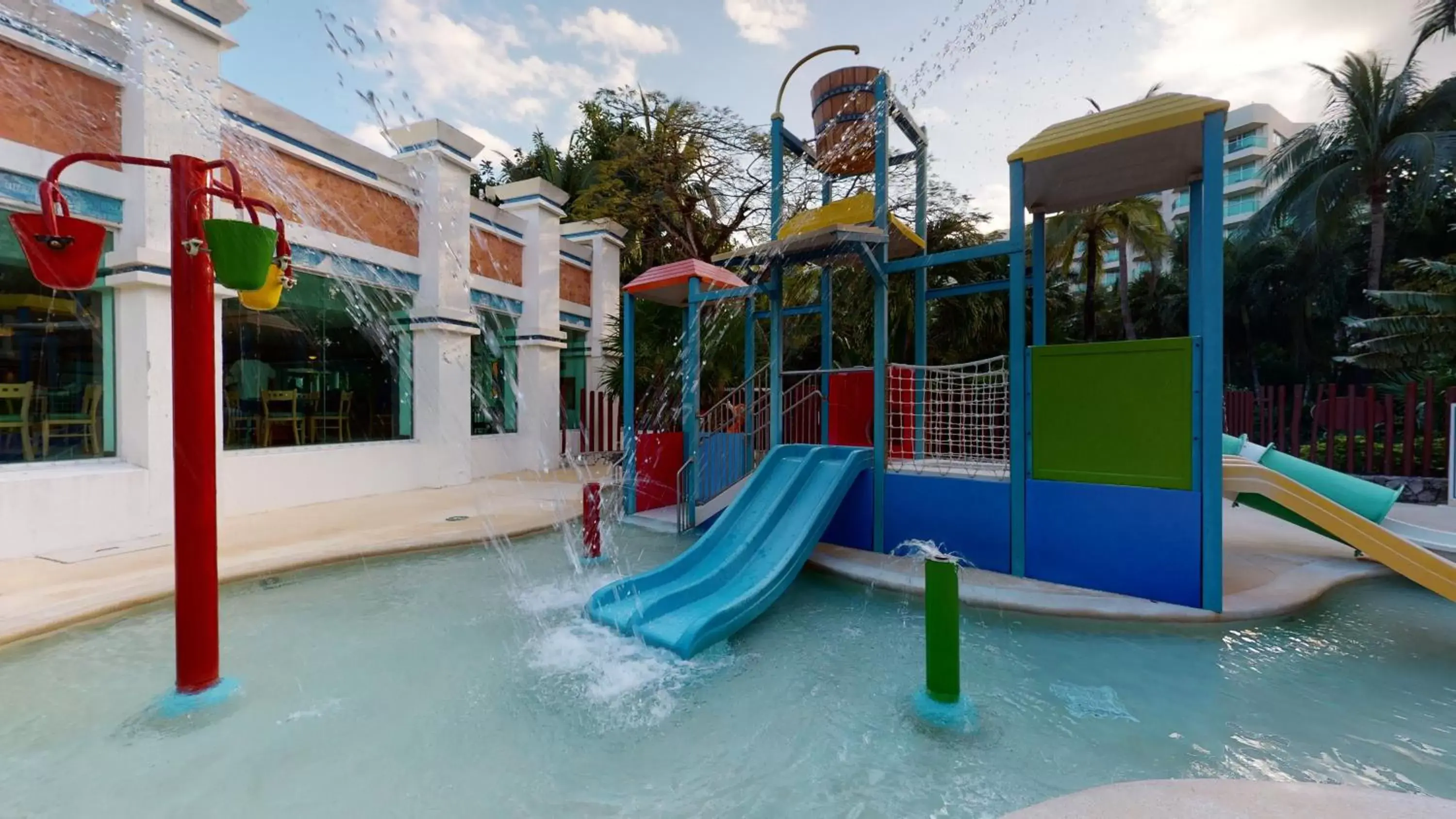 Aqua park, Children's Play Area in Grand Park Royal Cozumel