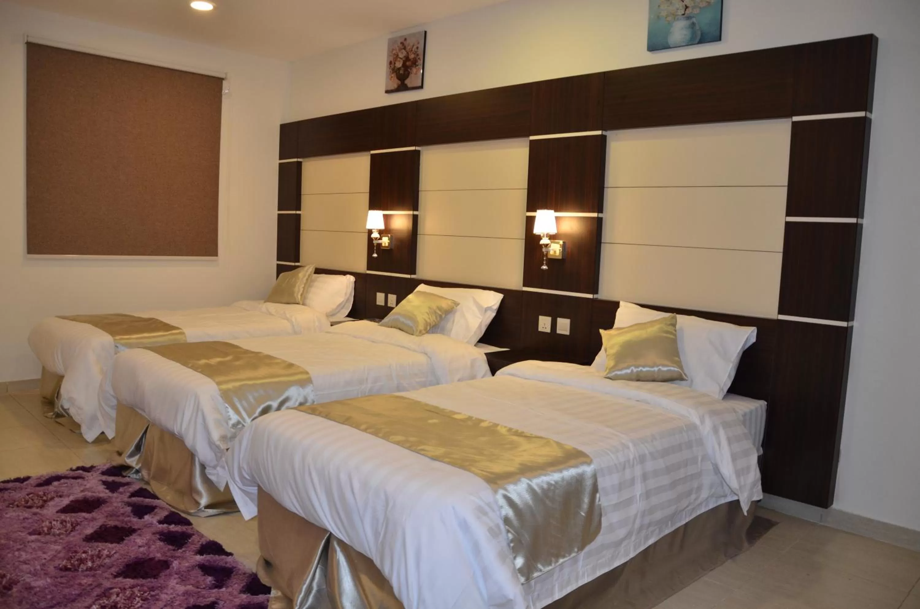 Bed in Jazan Heart Hotel