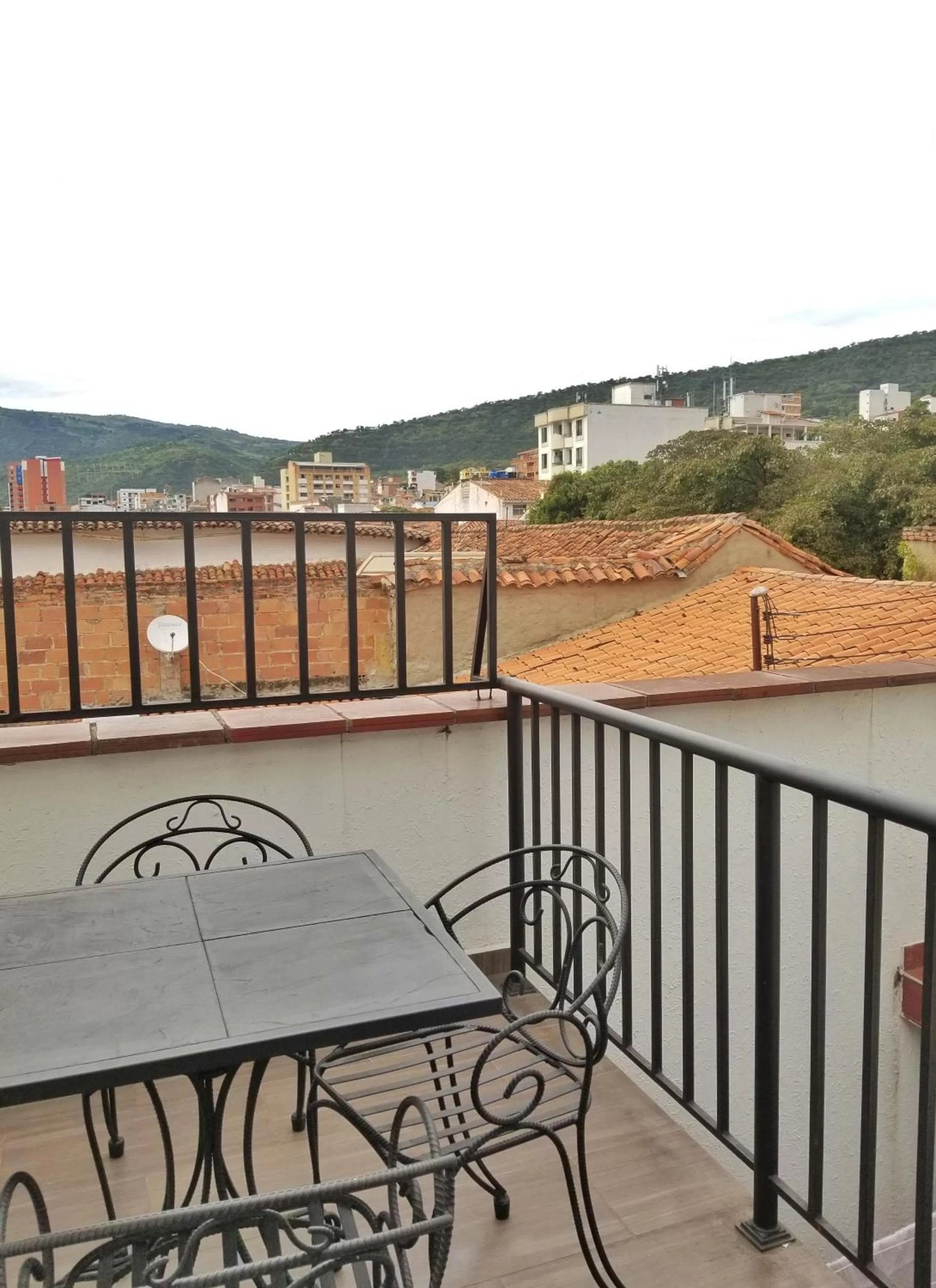 Balcony/Terrace in Sam'S VIP Hostel San Gil