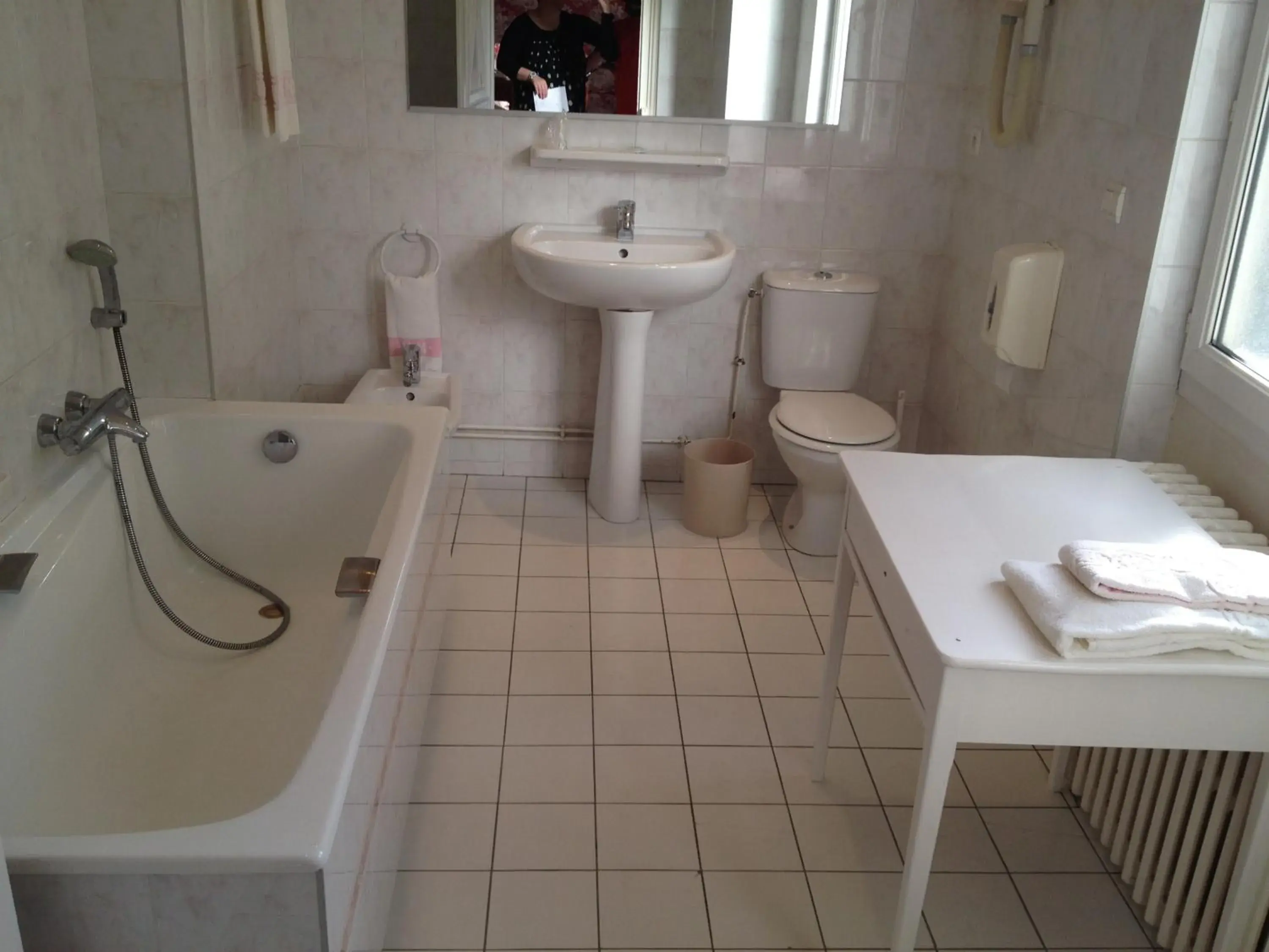 Bathroom in Hotel Du Nord