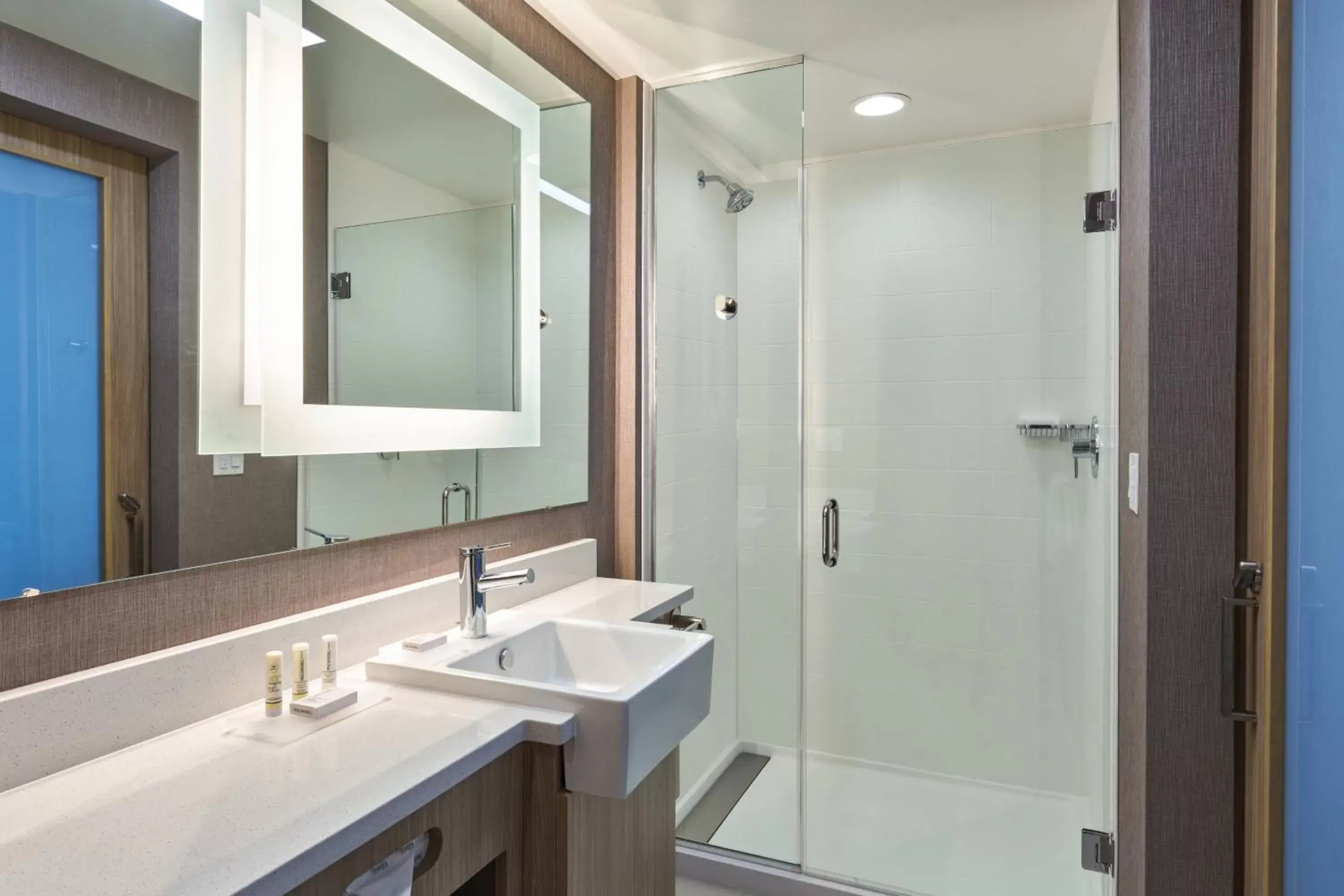 Bathroom in SpringHill Suites by Marriott Orlando Lake Nona