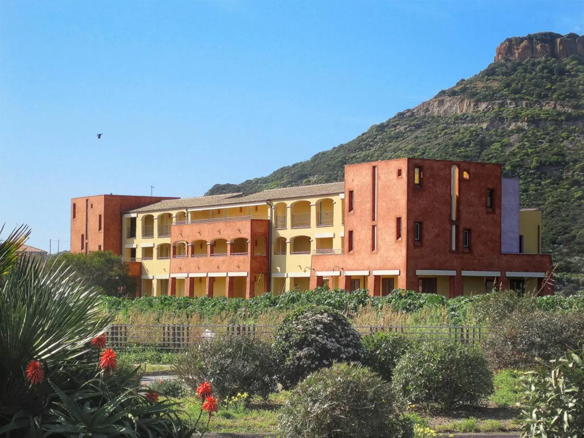 Bird's eye view, Property Building in Hotel Baja Romantica