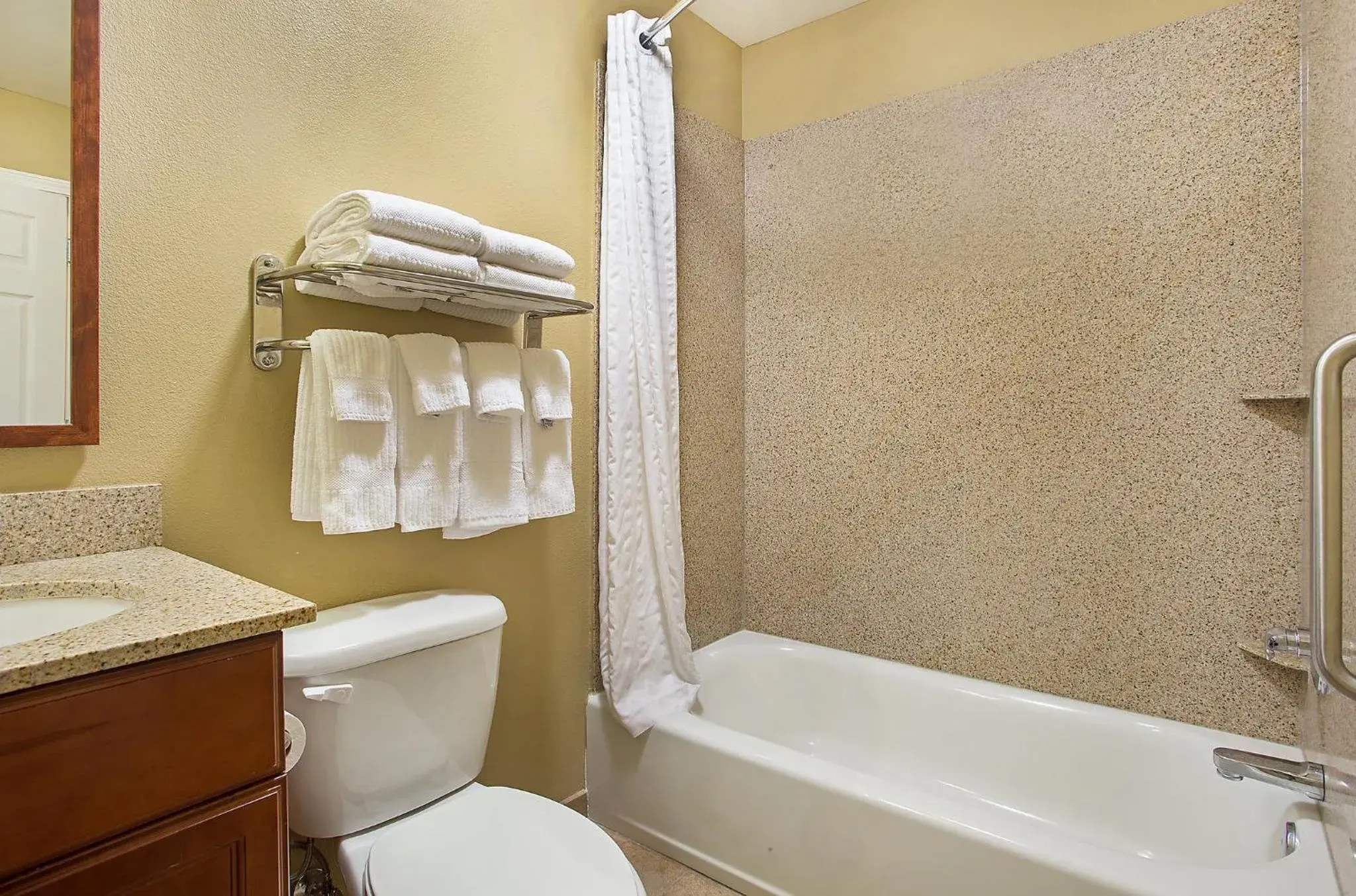 Bathroom in Candlewood Suites Tuscaloosa by IHG Bathroom in Candlewood Suites Tuscaloosa by IHG