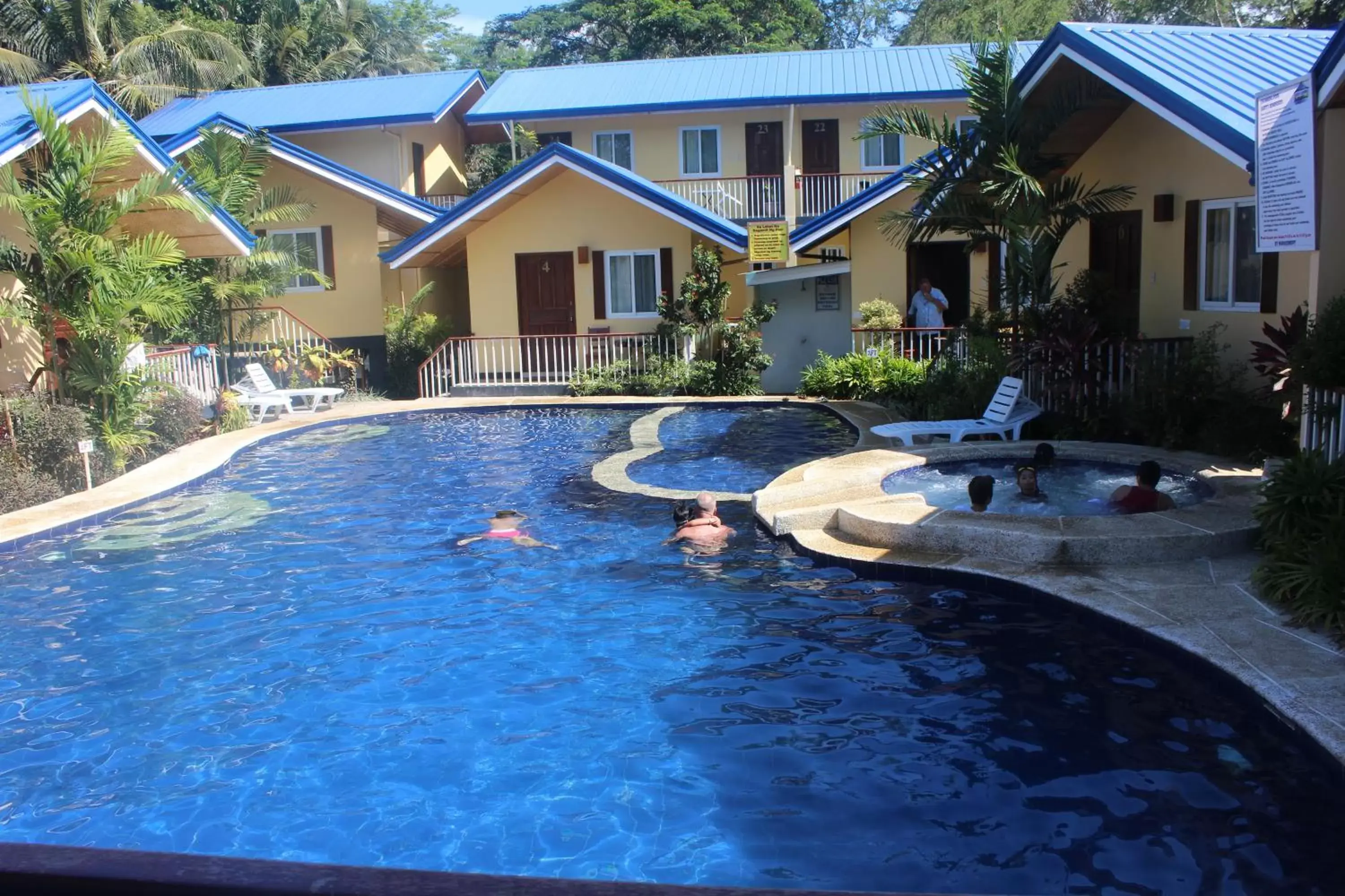 Swimming Pool in Blue Lagoon Inn & Suites