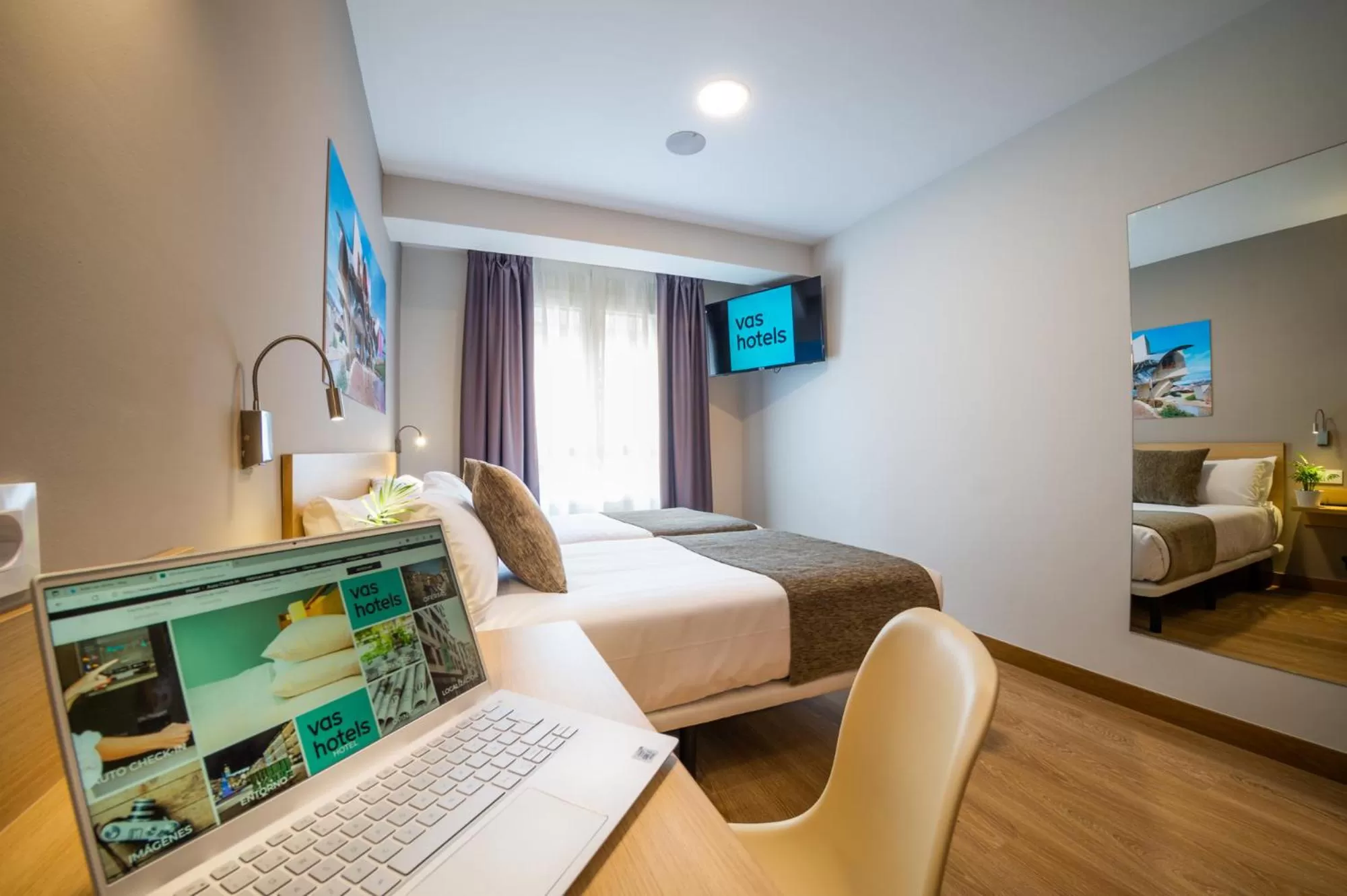 Bedroom in Hotel Vas Vitoria AutoCheckIn