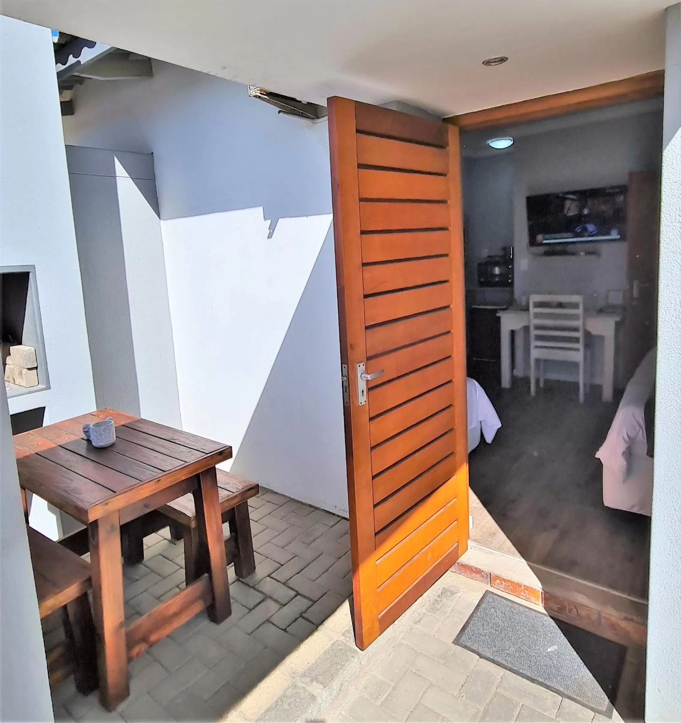 Patio in Tiende Laan Bed & Breakfast and Self-Catering