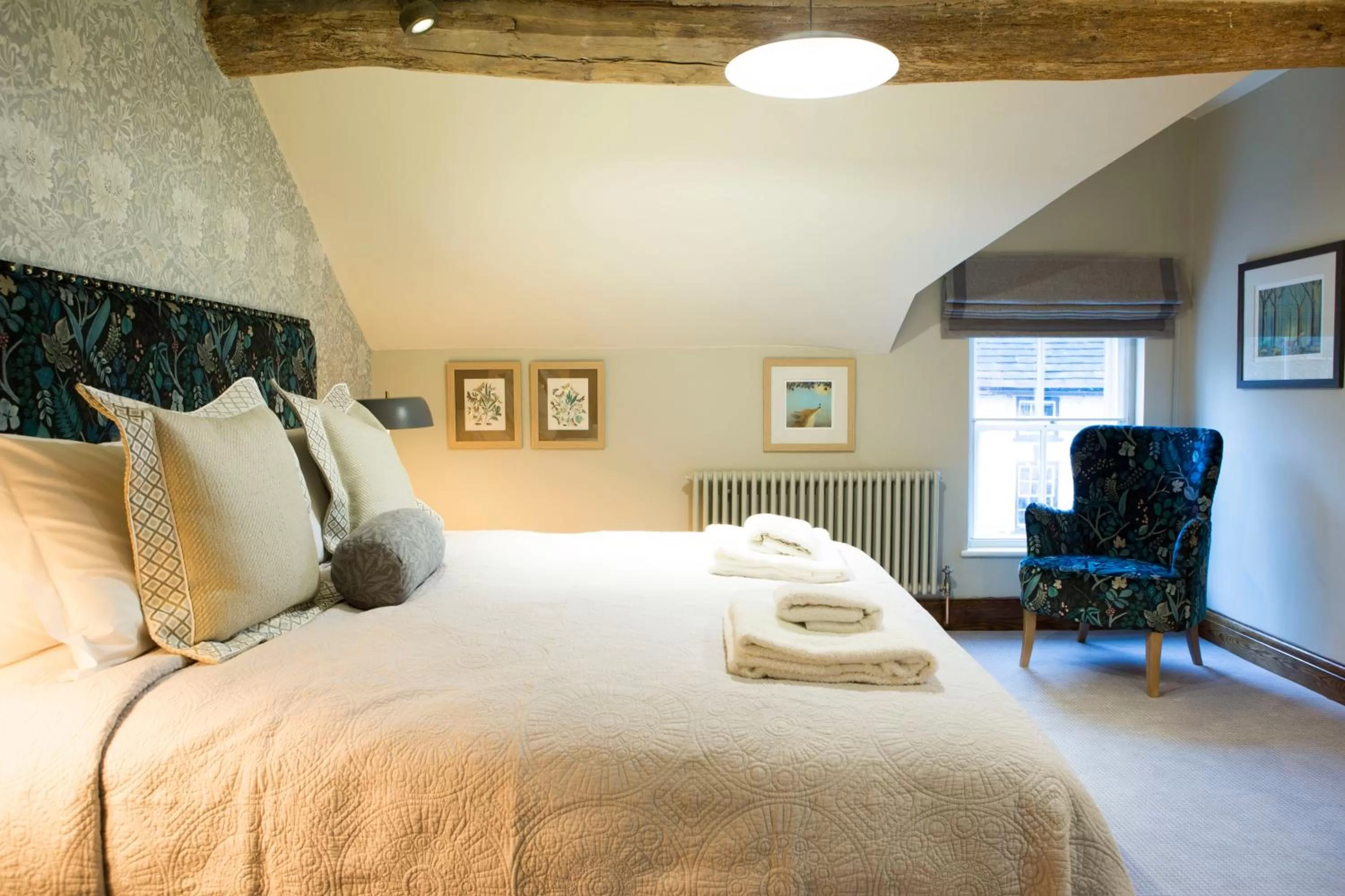 Bed in The Legh Arms Prestbury