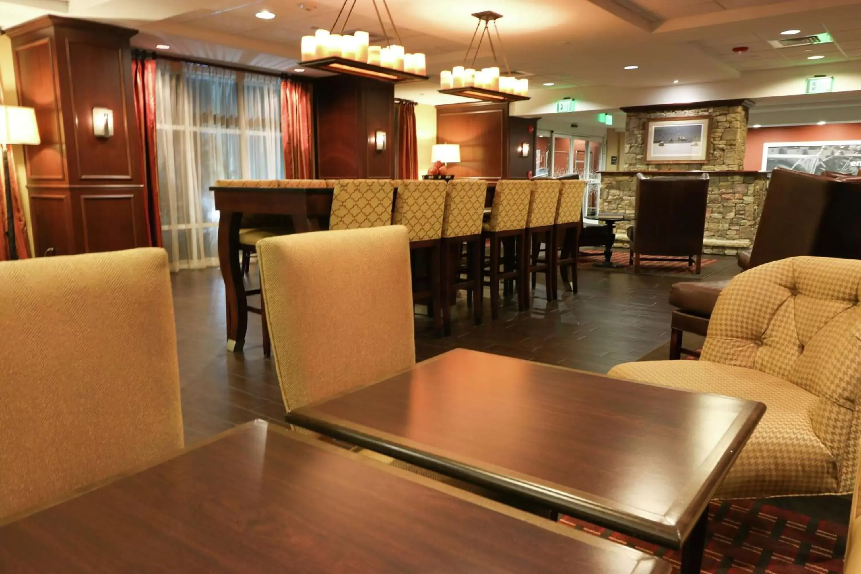 Lobby or reception, Restaurant/Places to Eat in Hampton Inn Lincolnton