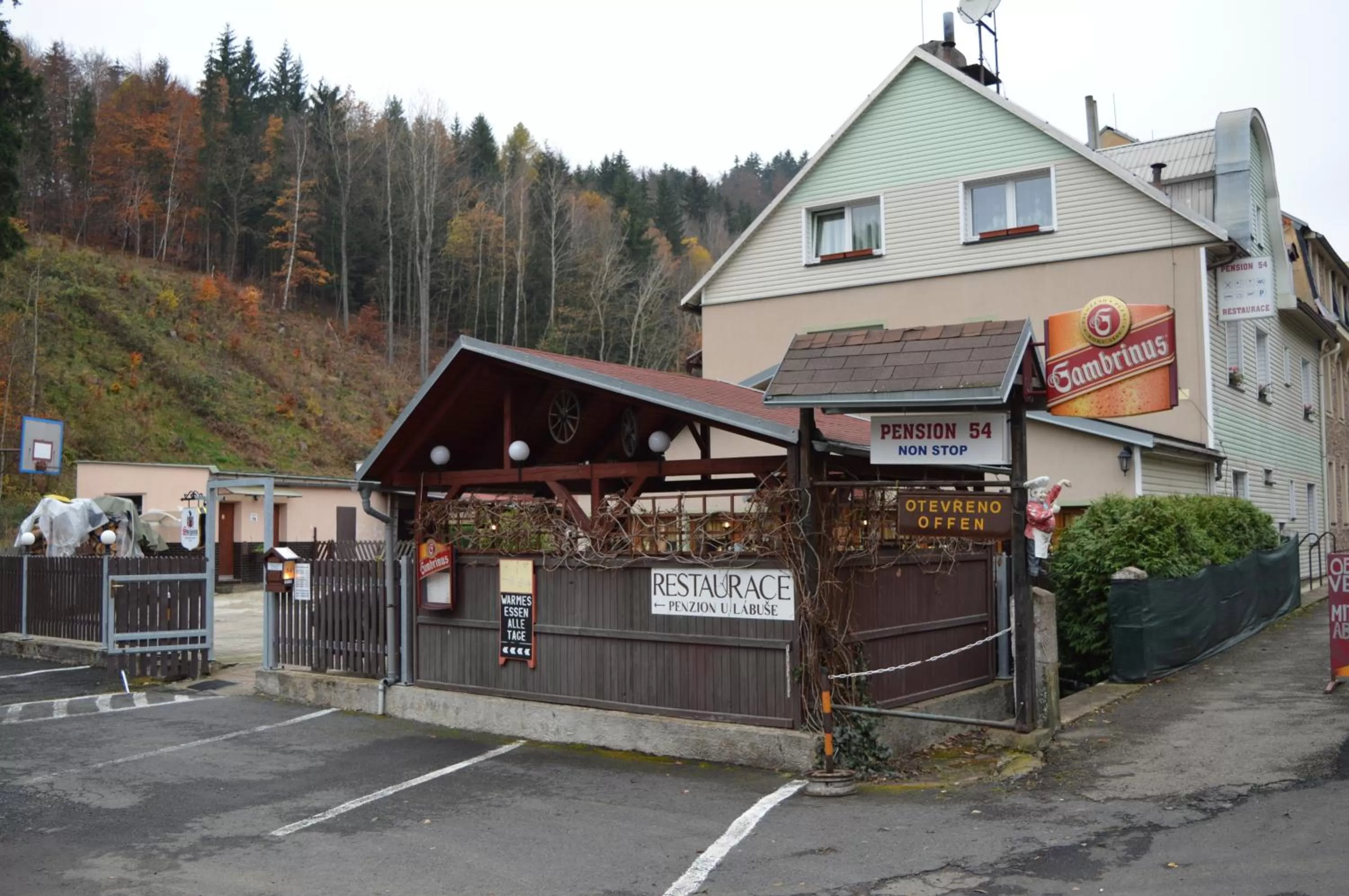 Facade/entrance in Penzion54 & Restaurace