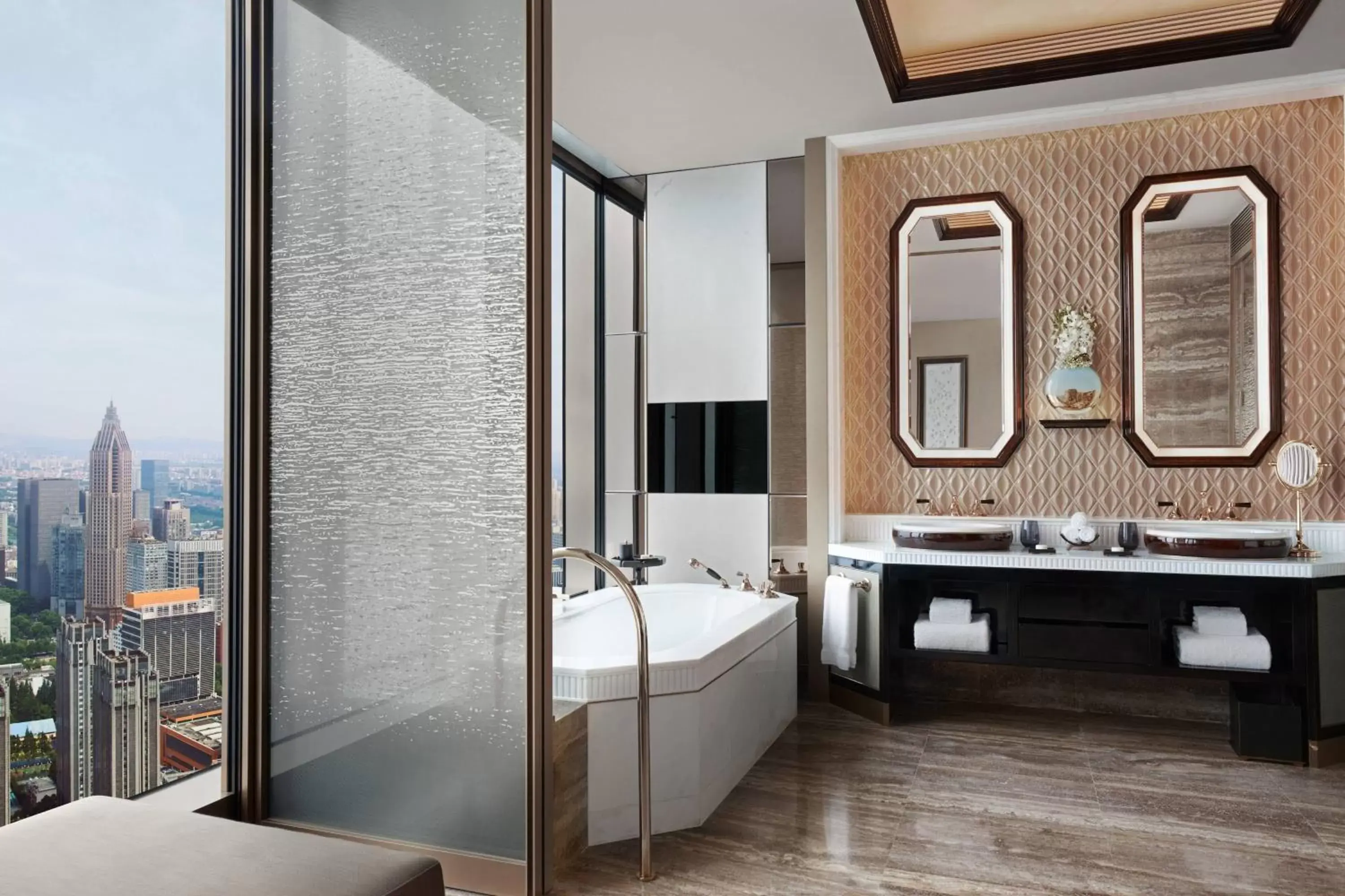 Bathroom in The Ritz-Carlton, Nanjing