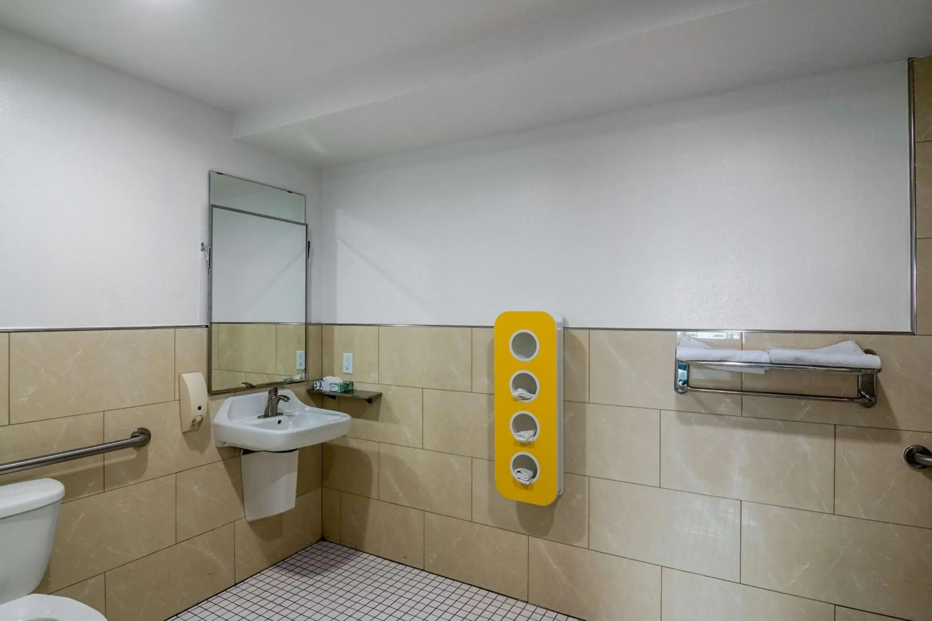Toilet, Bathroom in Motel 6 Norwalk, CA