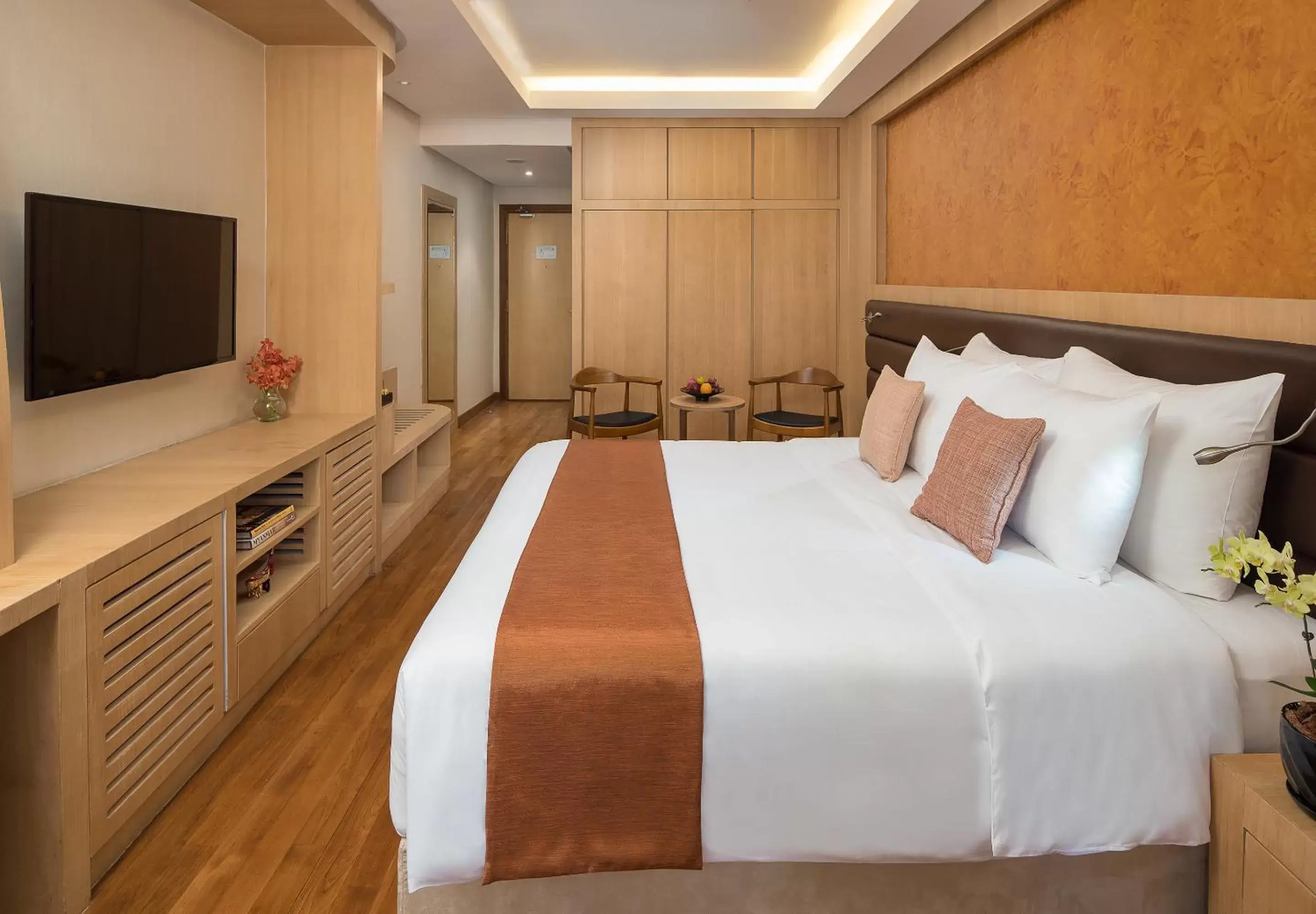 Bed in Mercure Yangon Kaba Aye