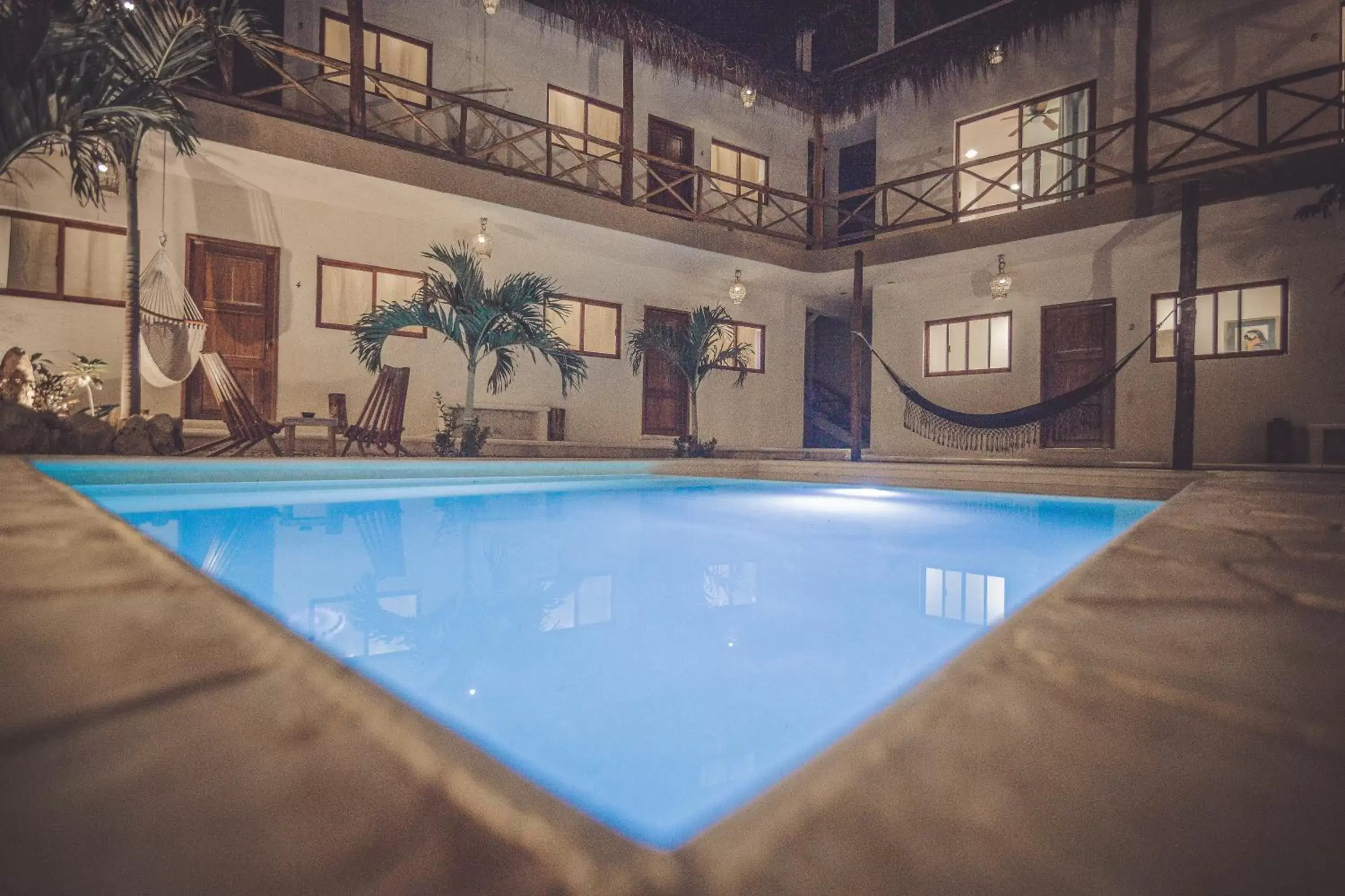 Pool view, Swimming Pool in Aldea San Lam - Oasis Of Tulum