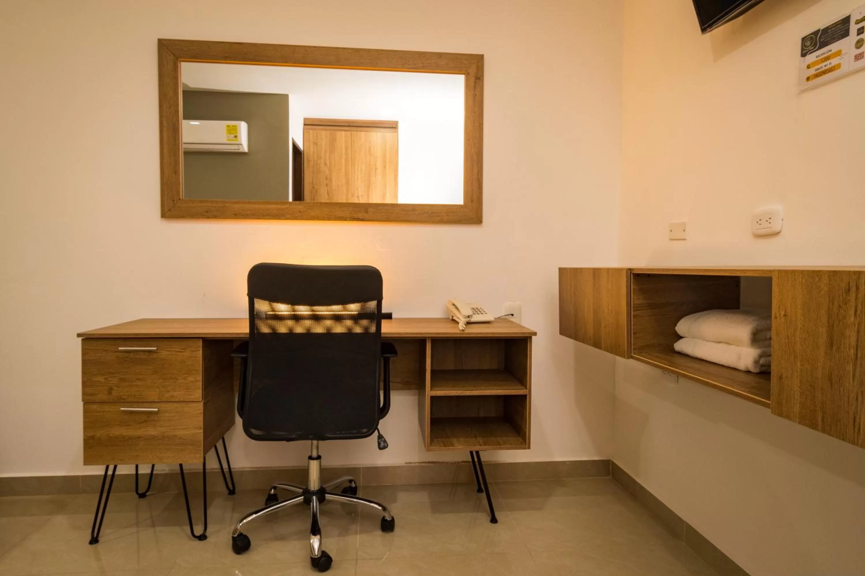 hair dresser in Genesis Hotel