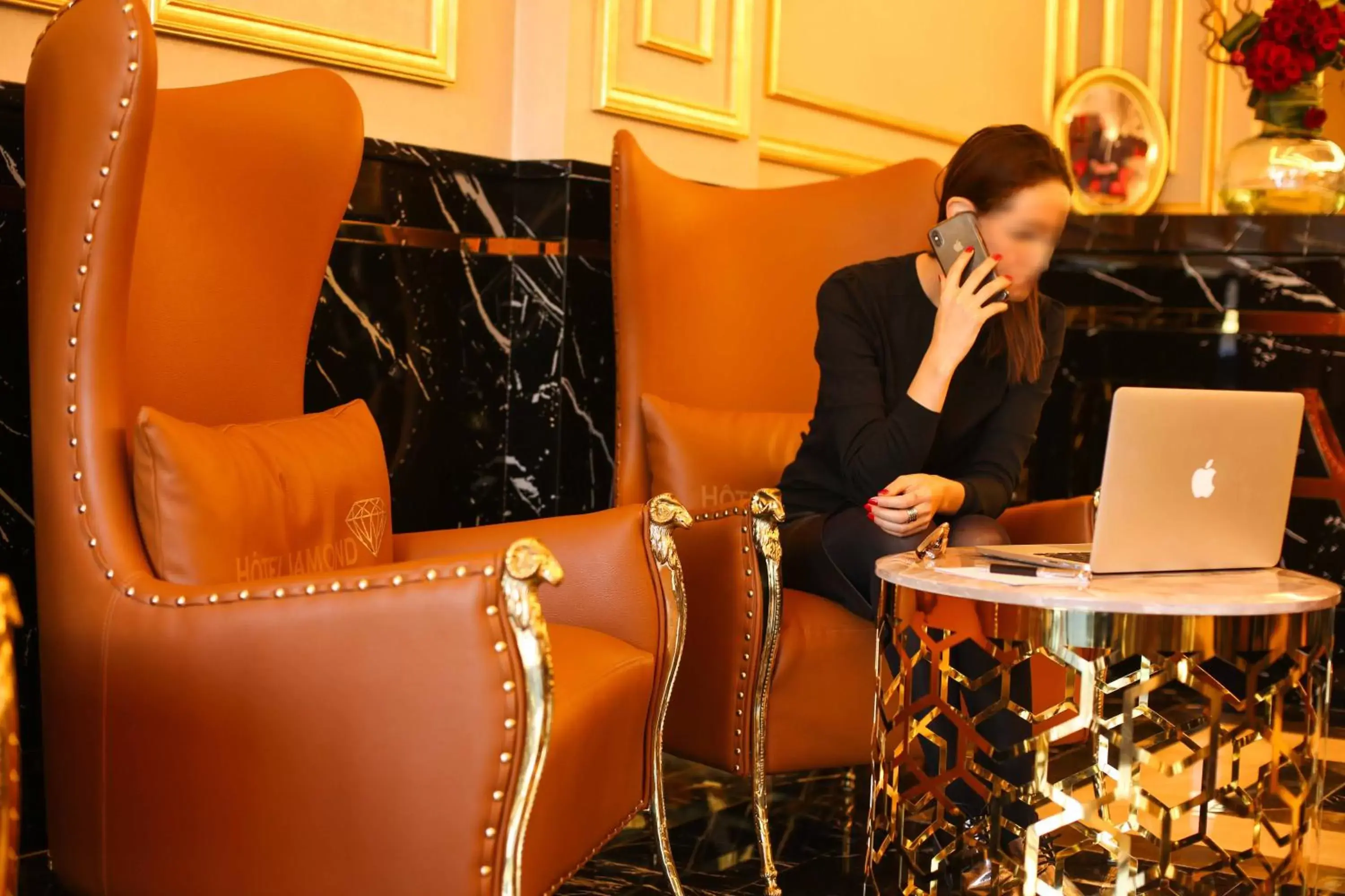 Lobby or reception in Suite Hotel Casa Diamond