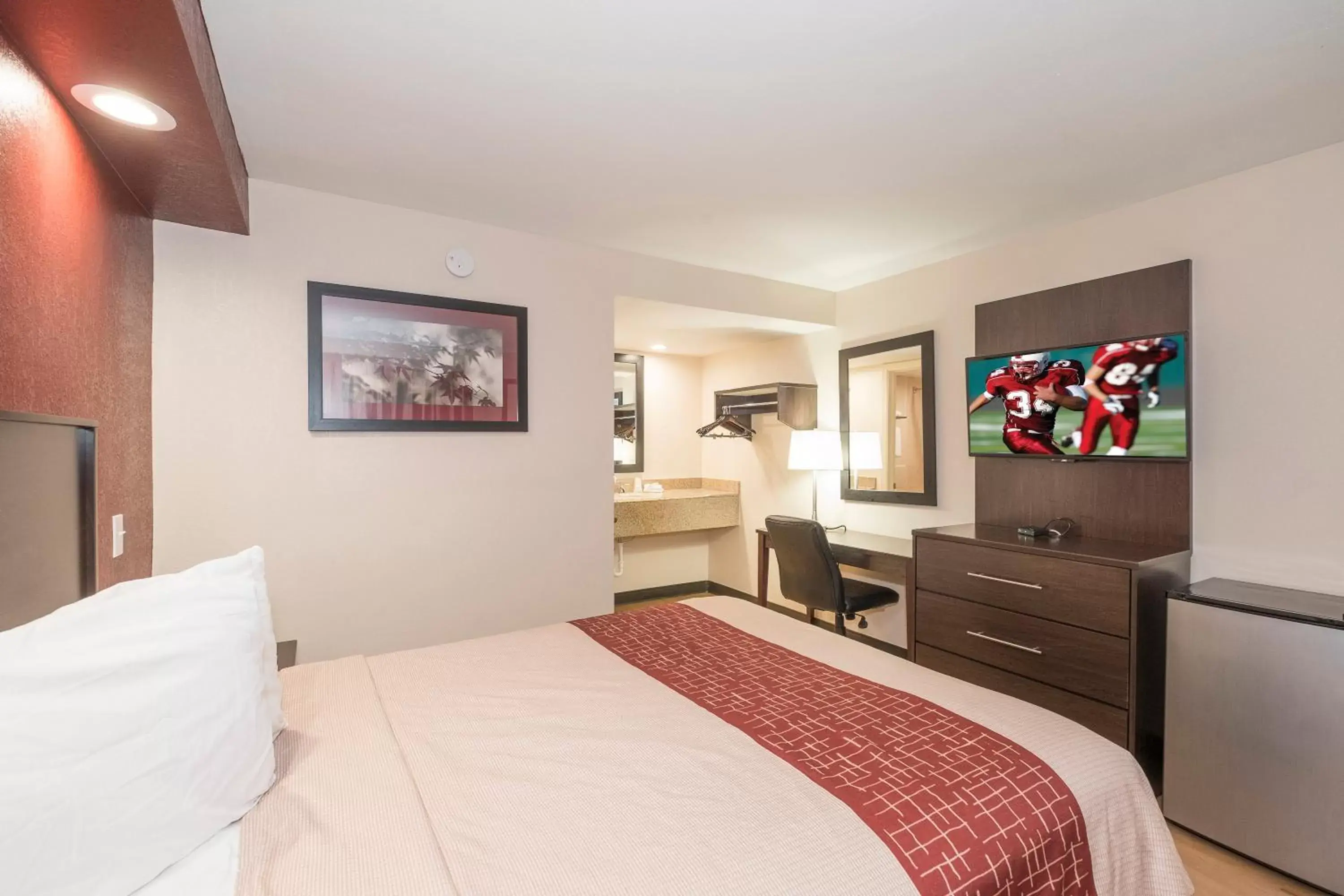 Photo of the whole room, Bed in Red Roof Inn Wildwood – Cape May/Rio Grande
