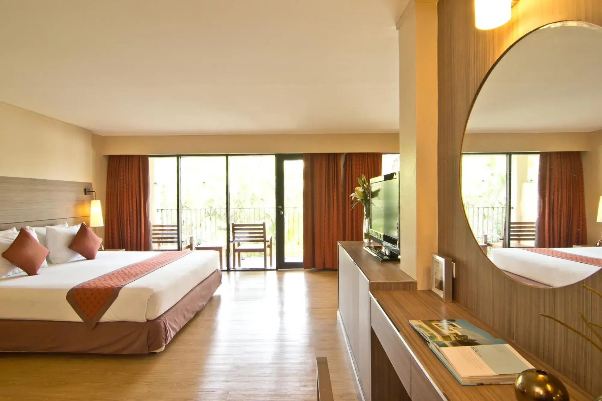 Bedroom in The Green Park Resort - SHA Extra Plus