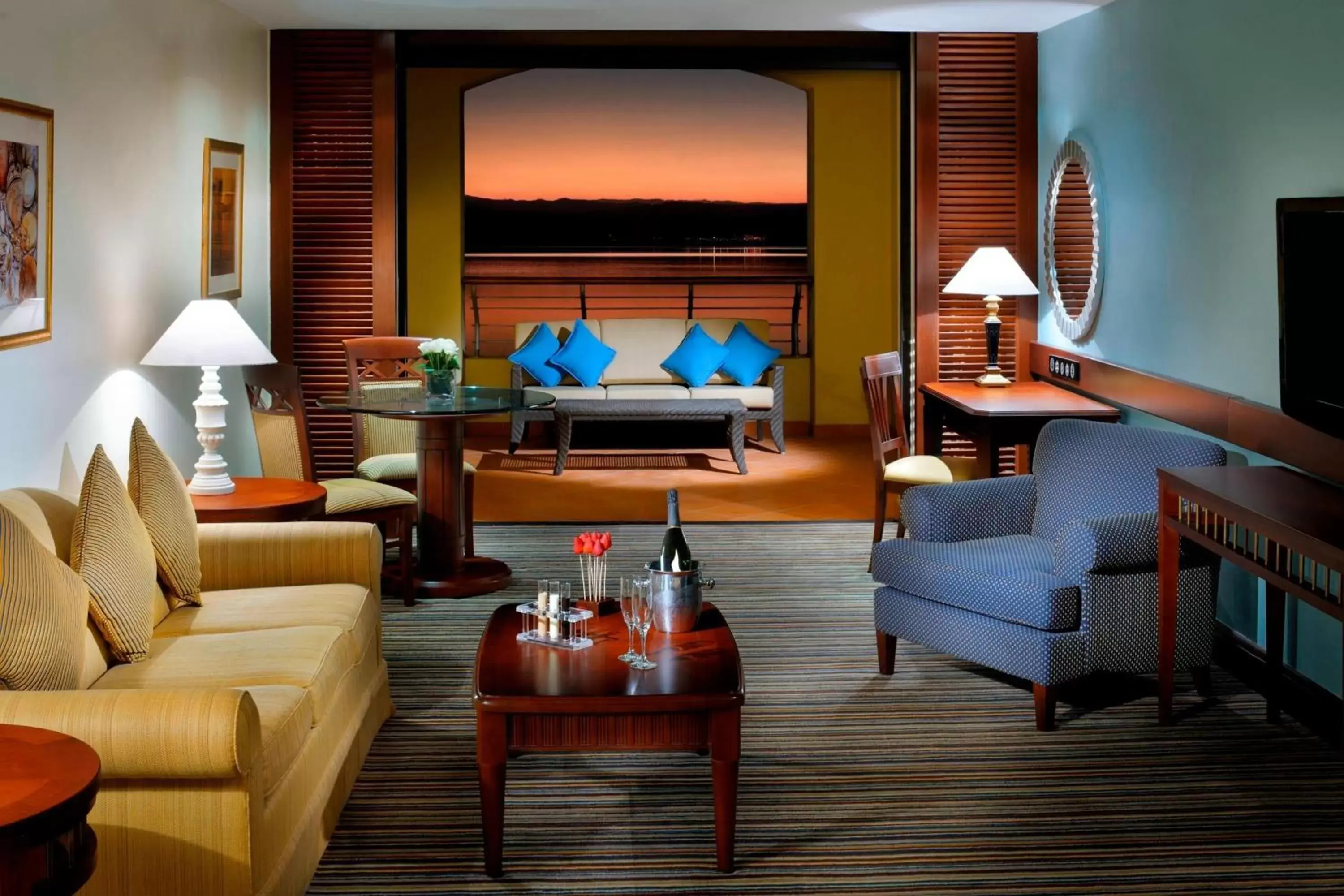 Living room, Seating Area in Dead Sea Marriott Resort & Spa