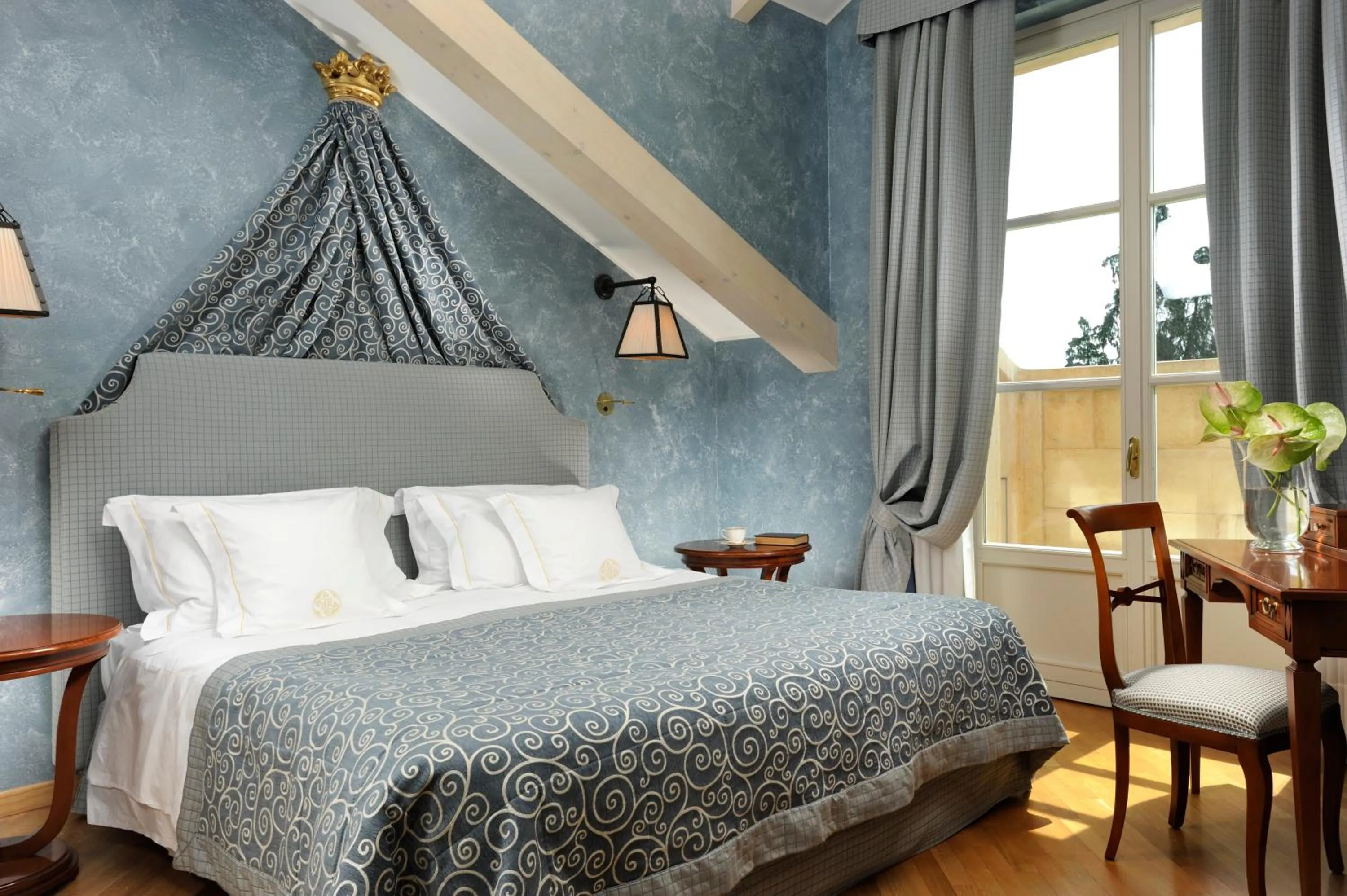 Photo of the whole room, Bed in Castello Dal Pozzo Resort Lago Maggiore - Preferred Hotels &amp; Resorts