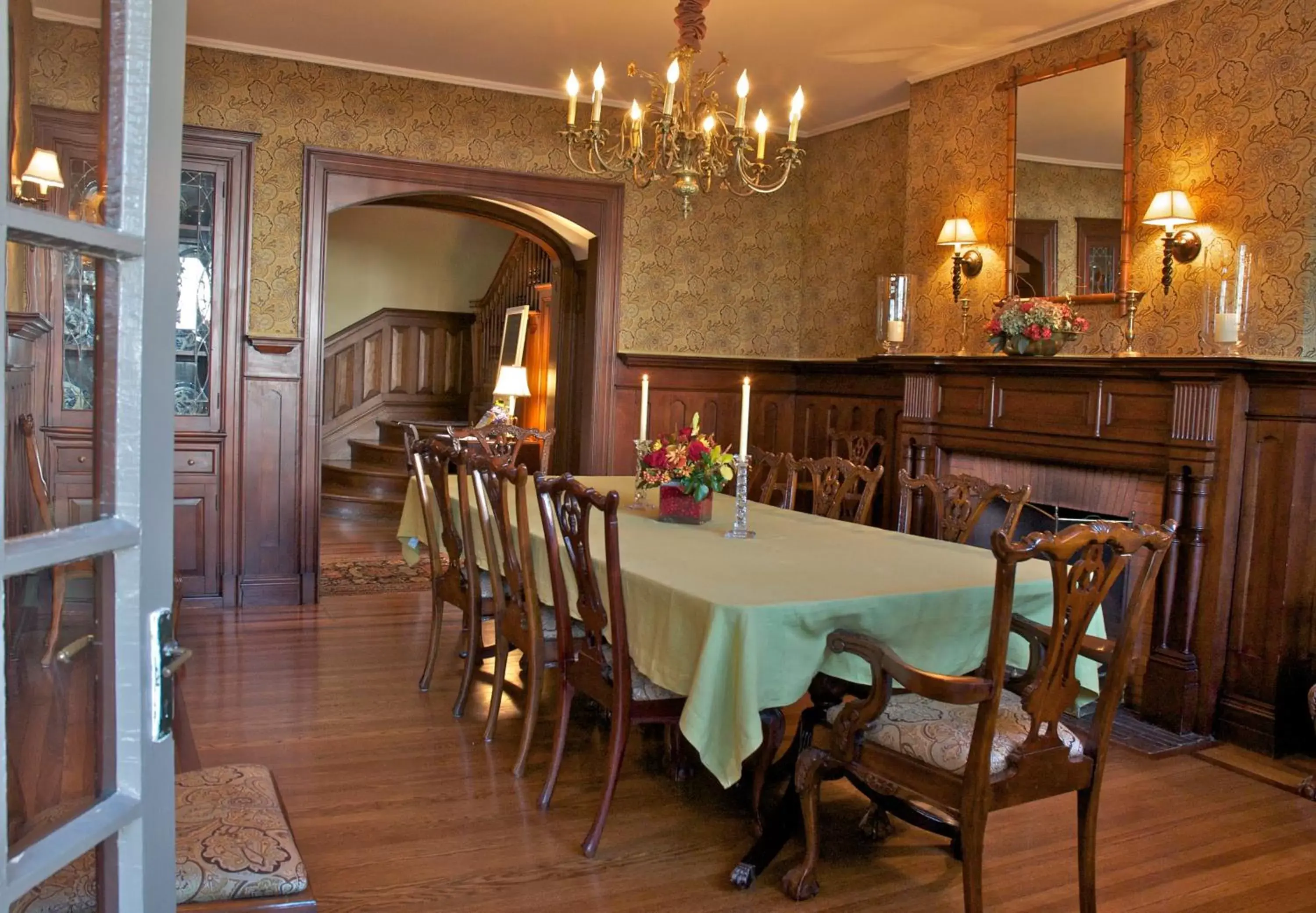 Dining area, Restaurant/Places to Eat in Hilltop Inn