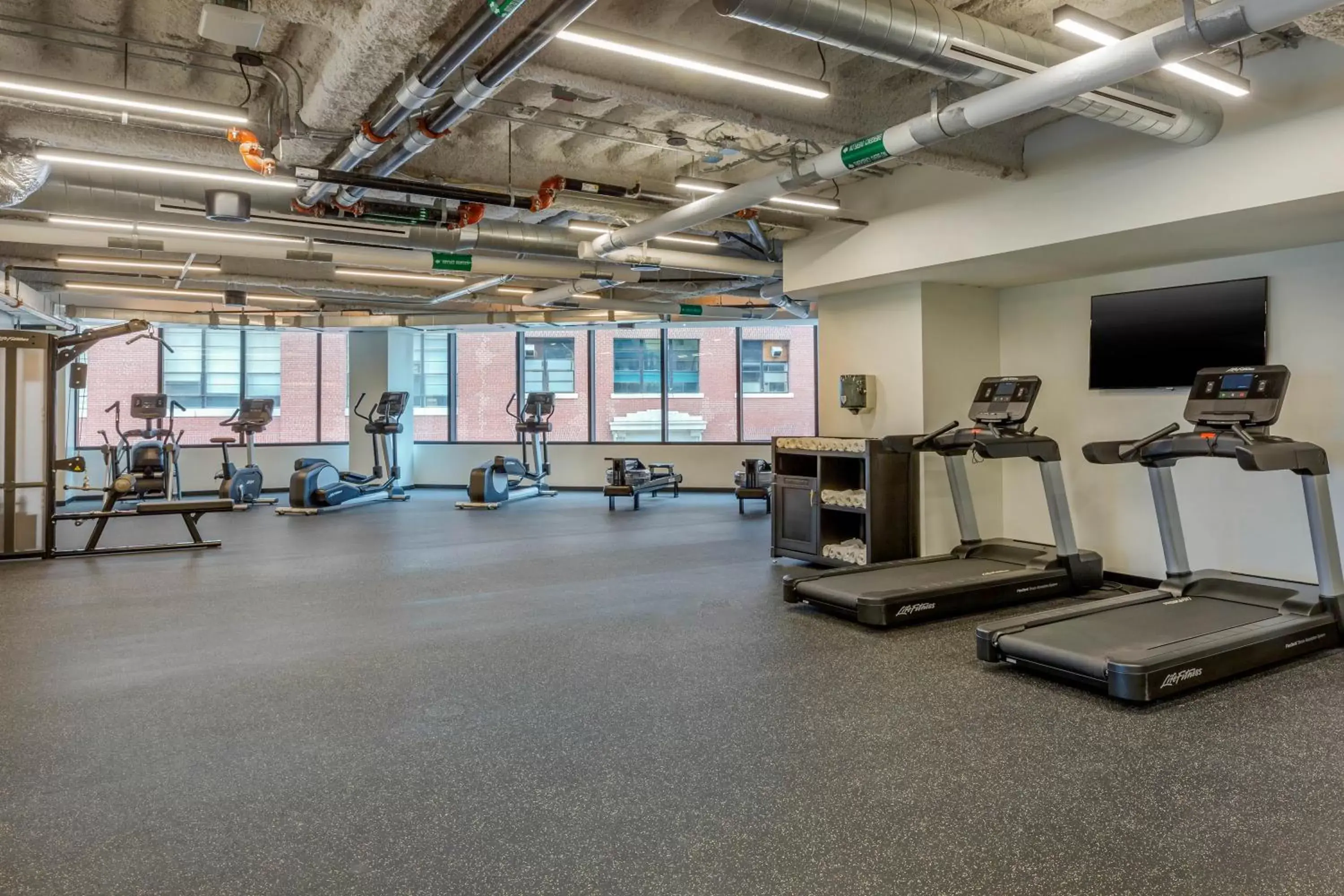 Fitness centre/facilities, Fitness Center/Facilities in Cambria Hotel Boston, Downtown-South Boston