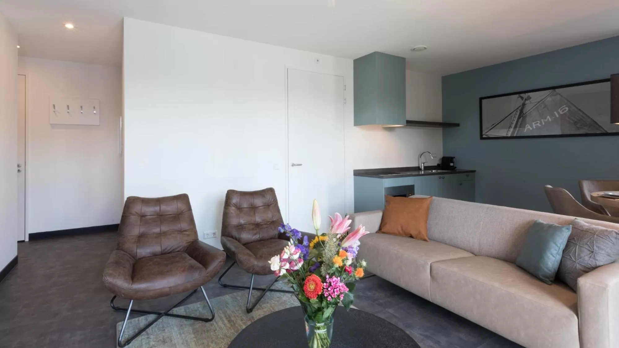 Seating area in Hotel Kaap West I Kloeg Collection